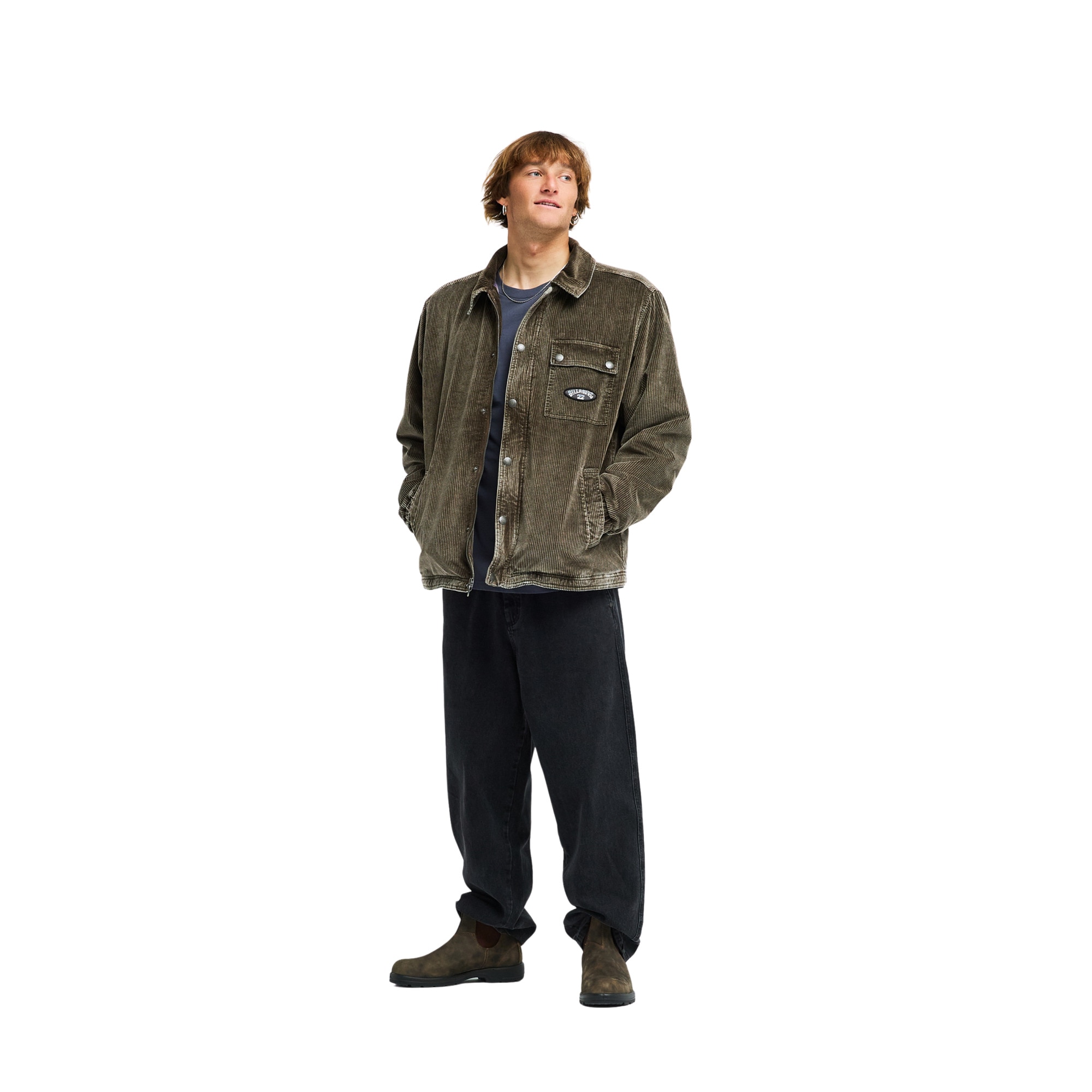 Imagen 2 de Chaqueta de hombre King Cord Billabong - Marrón Marrón