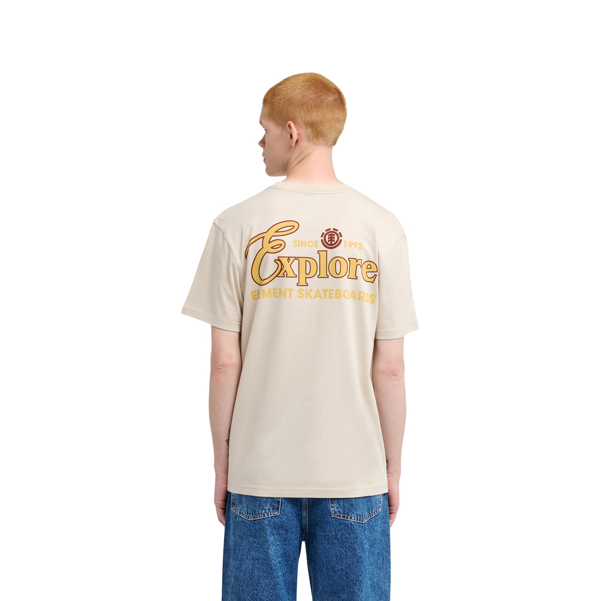 Camiseta de hombre Explore Element - Natural Natural-2