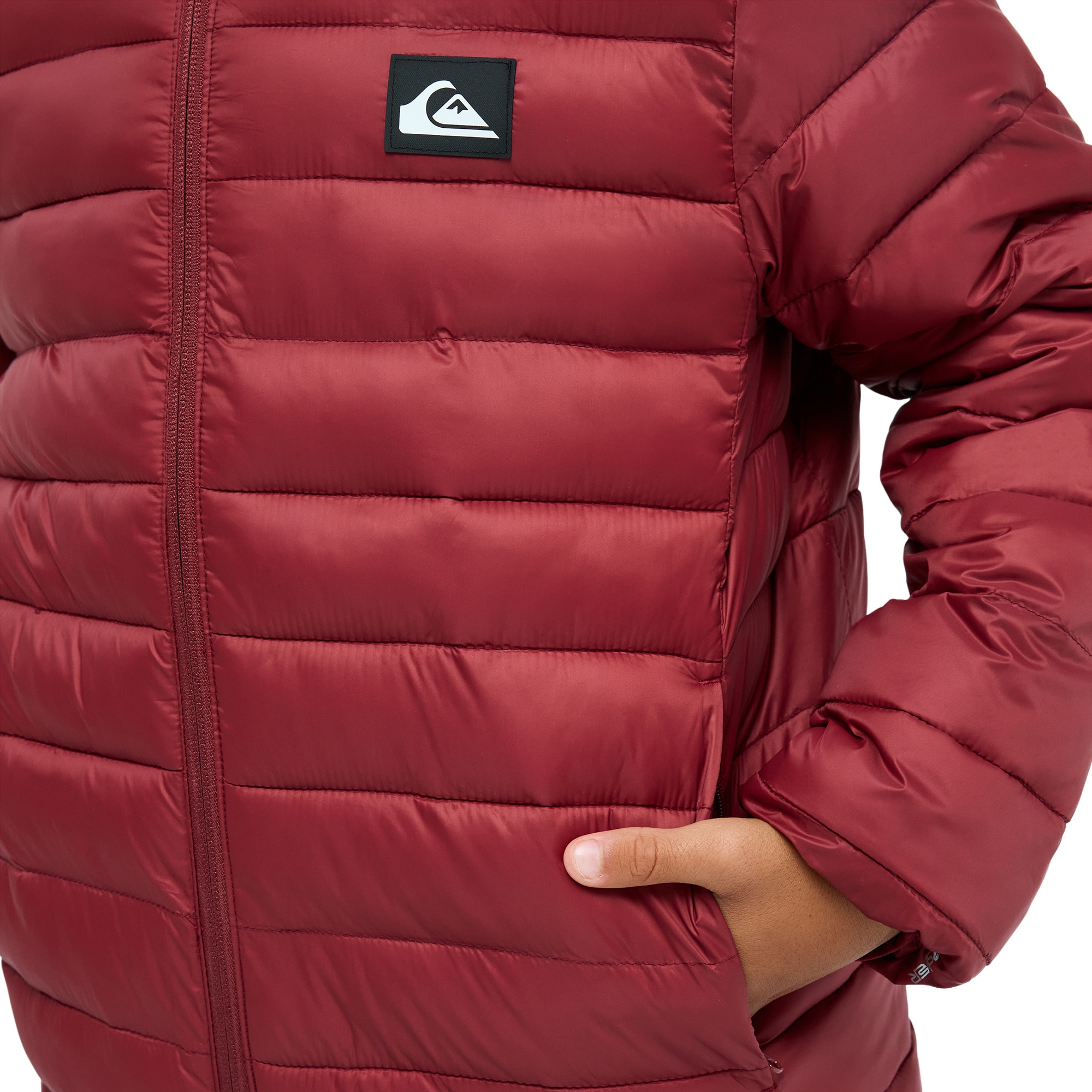 Chaqueta de niños Scaly Quiksilver - Rojo cereza Rojo cereza-4