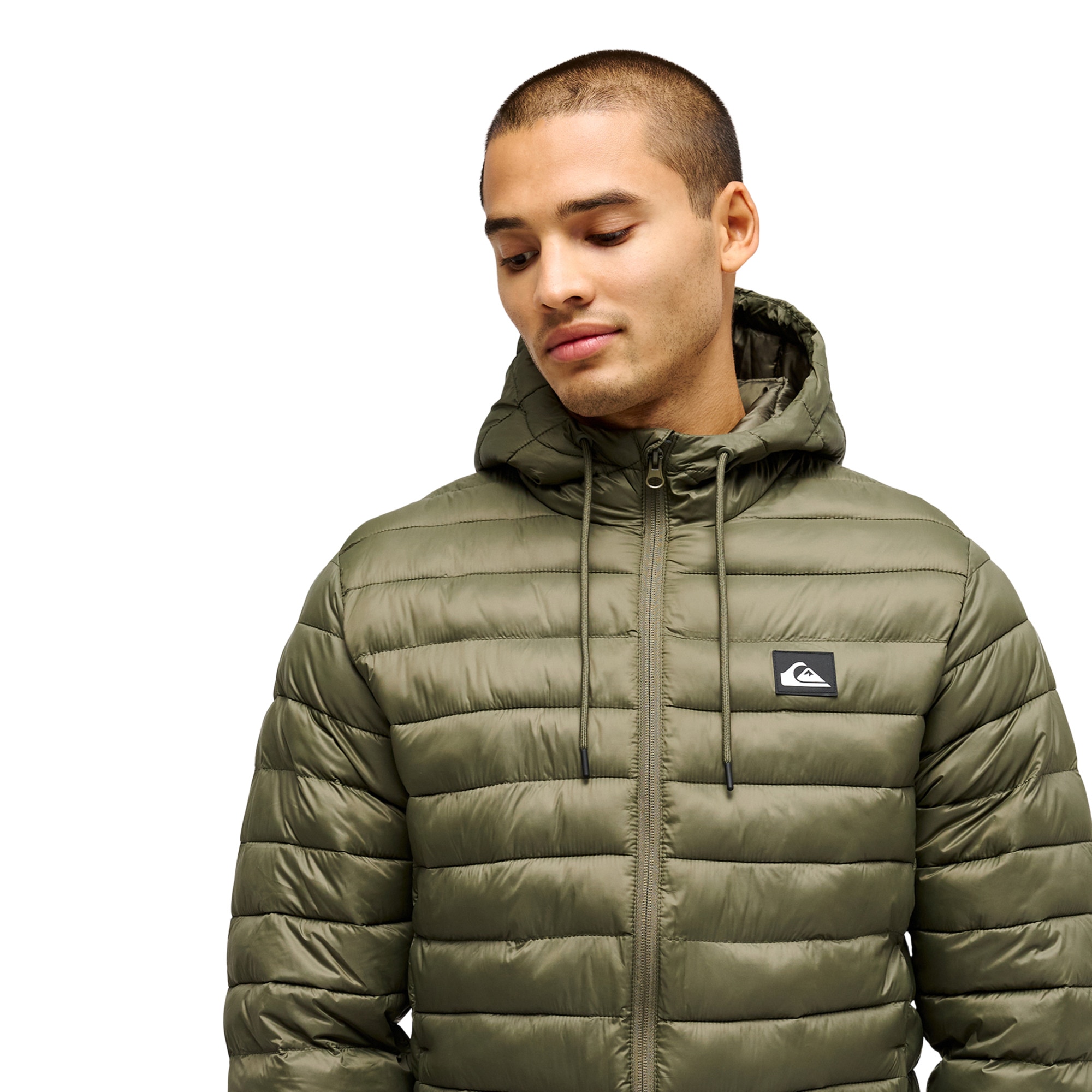 Chaqueta de hombre Scaly Hood Quiksilver - Verde Verde-4
