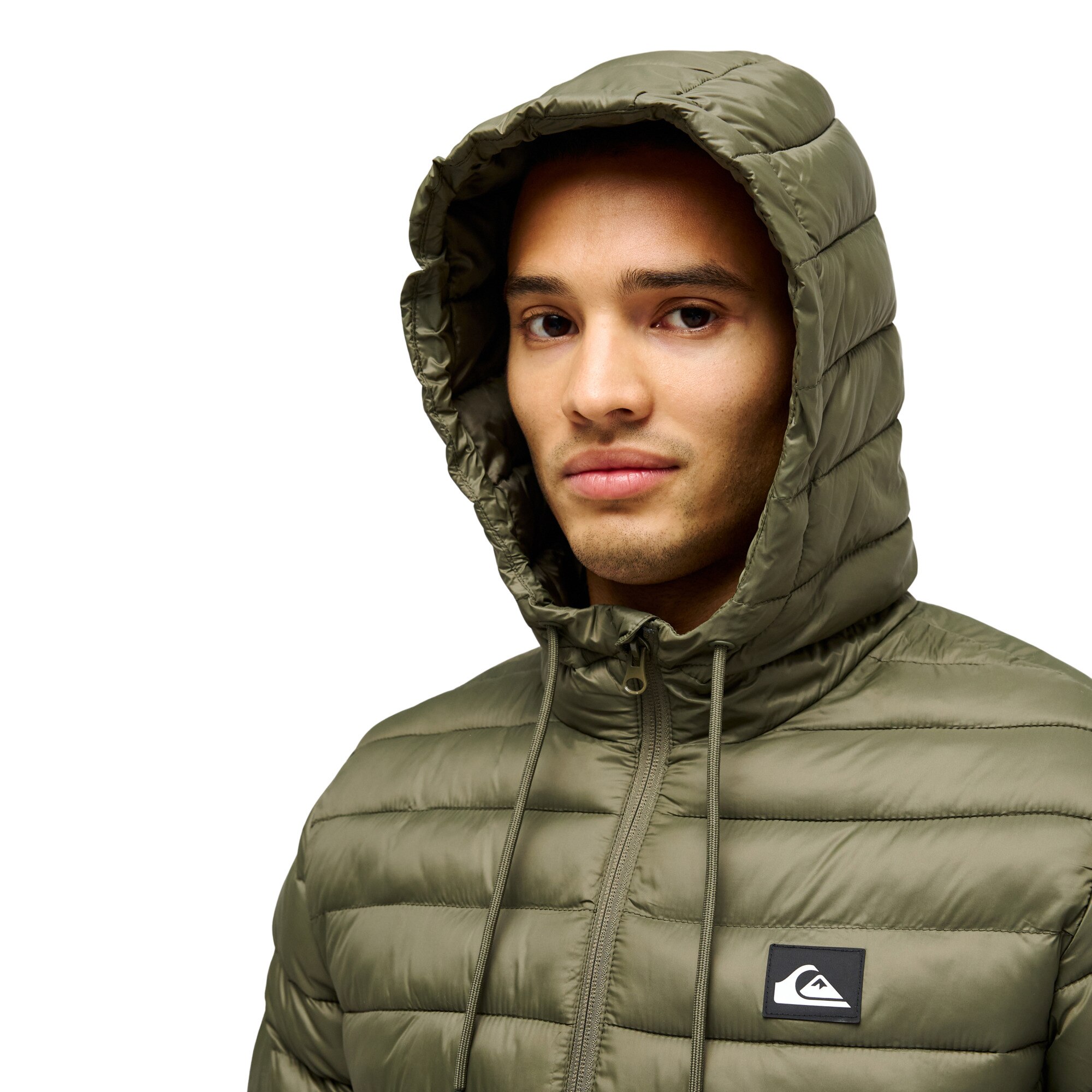 Chaqueta de hombre Scaly Hood Quiksilver - Verde Verde-6