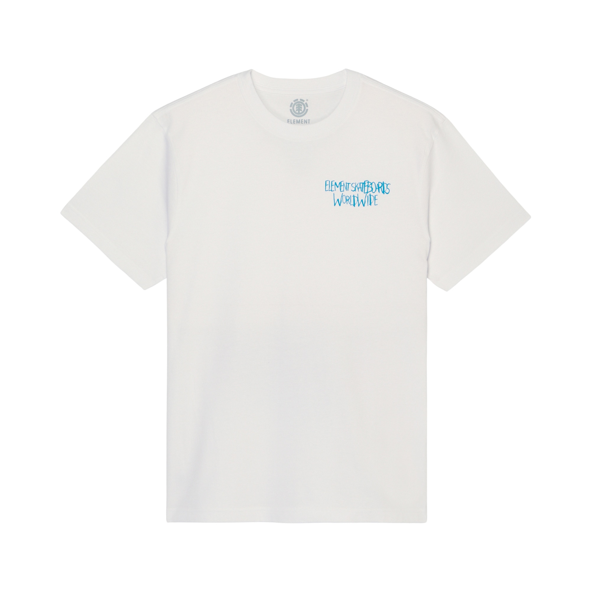 Camiseta de hombre Couching Element - Blanco Blanco-4