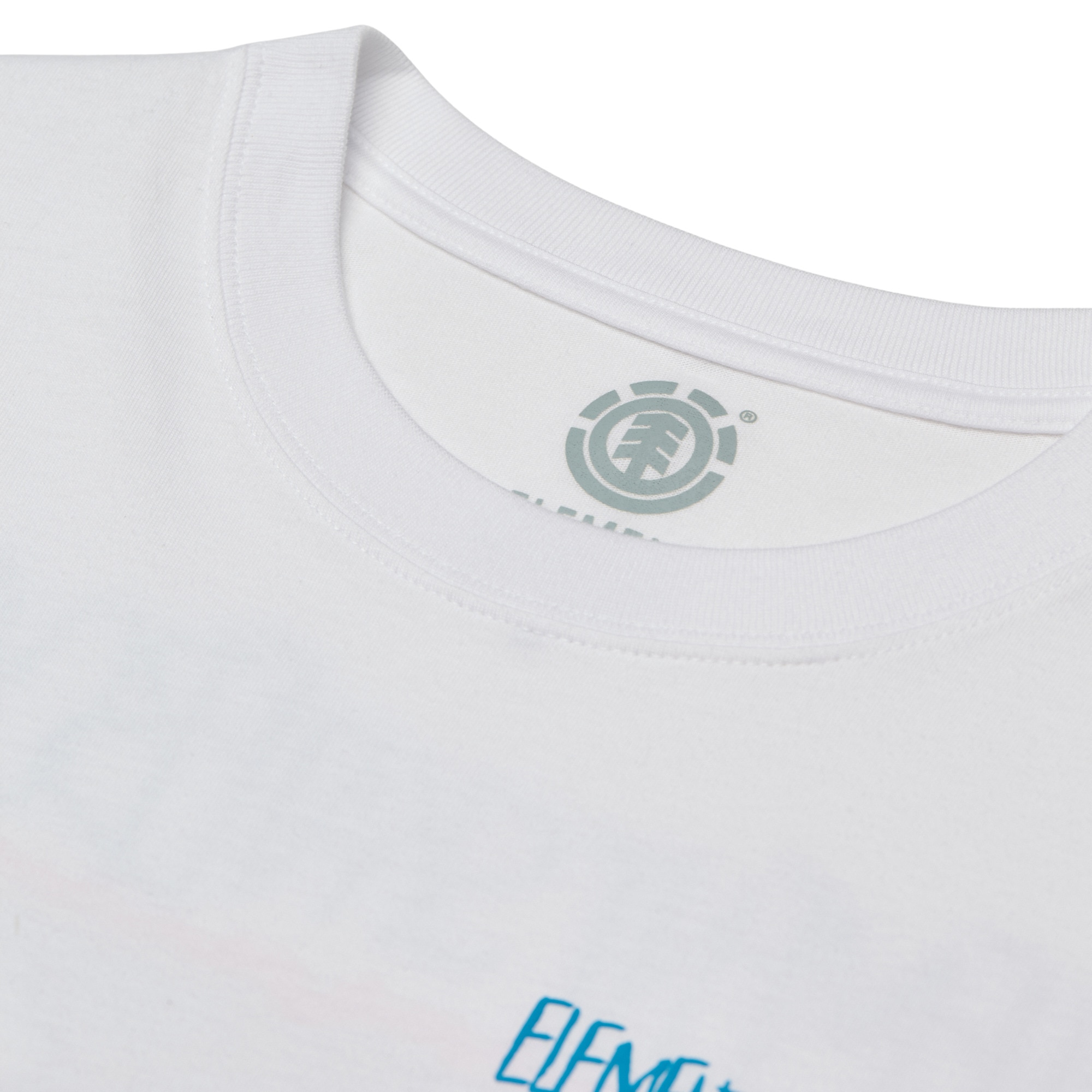 Camiseta de hombre Couching Element - Blanco Blanco-6