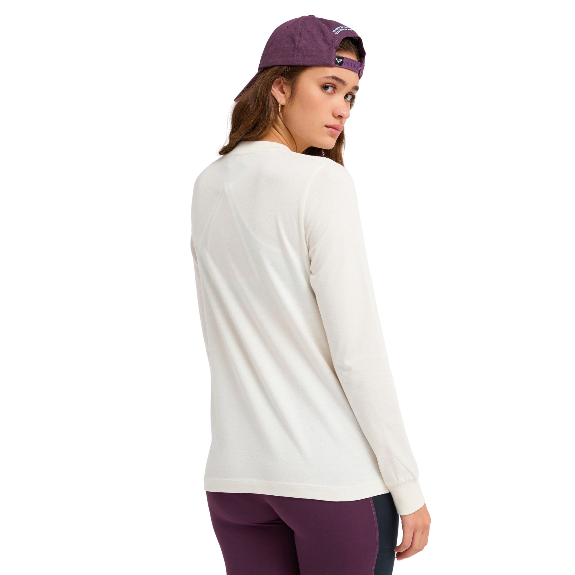 Imagen 2 de Camisetas de mujer Ess Energy Elevated Roxy - Blanco Blanco