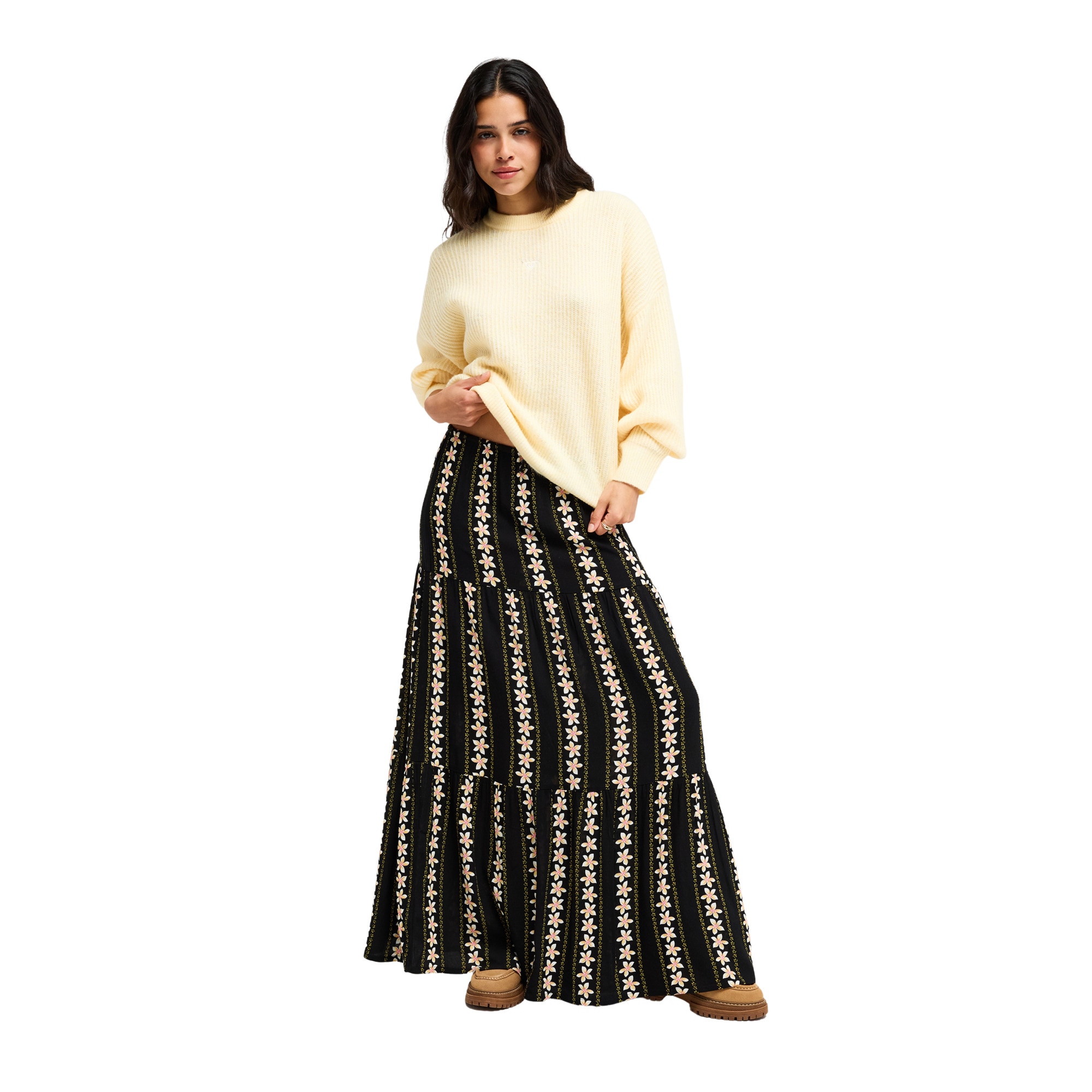 Imagen 5 de Jersey de mujer Loomed Horizon Roxy - Amarillo Amarillo