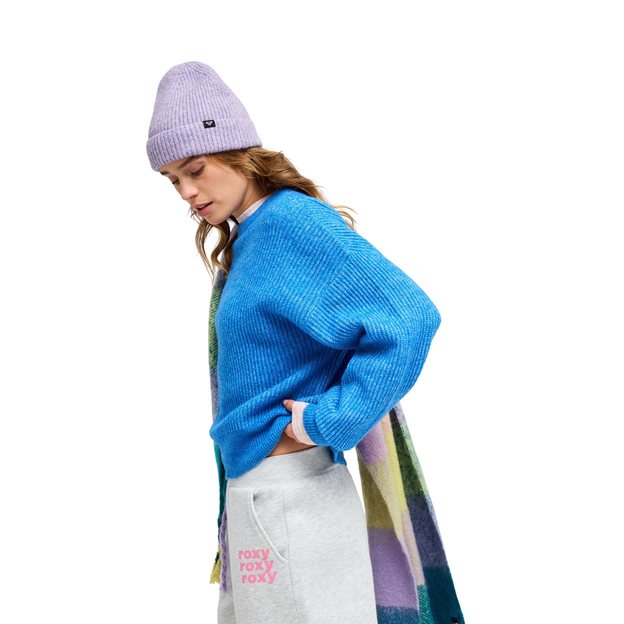 Imagen 3 de Jersey de mujer Loomed Horizon Roxy - Azul Azul