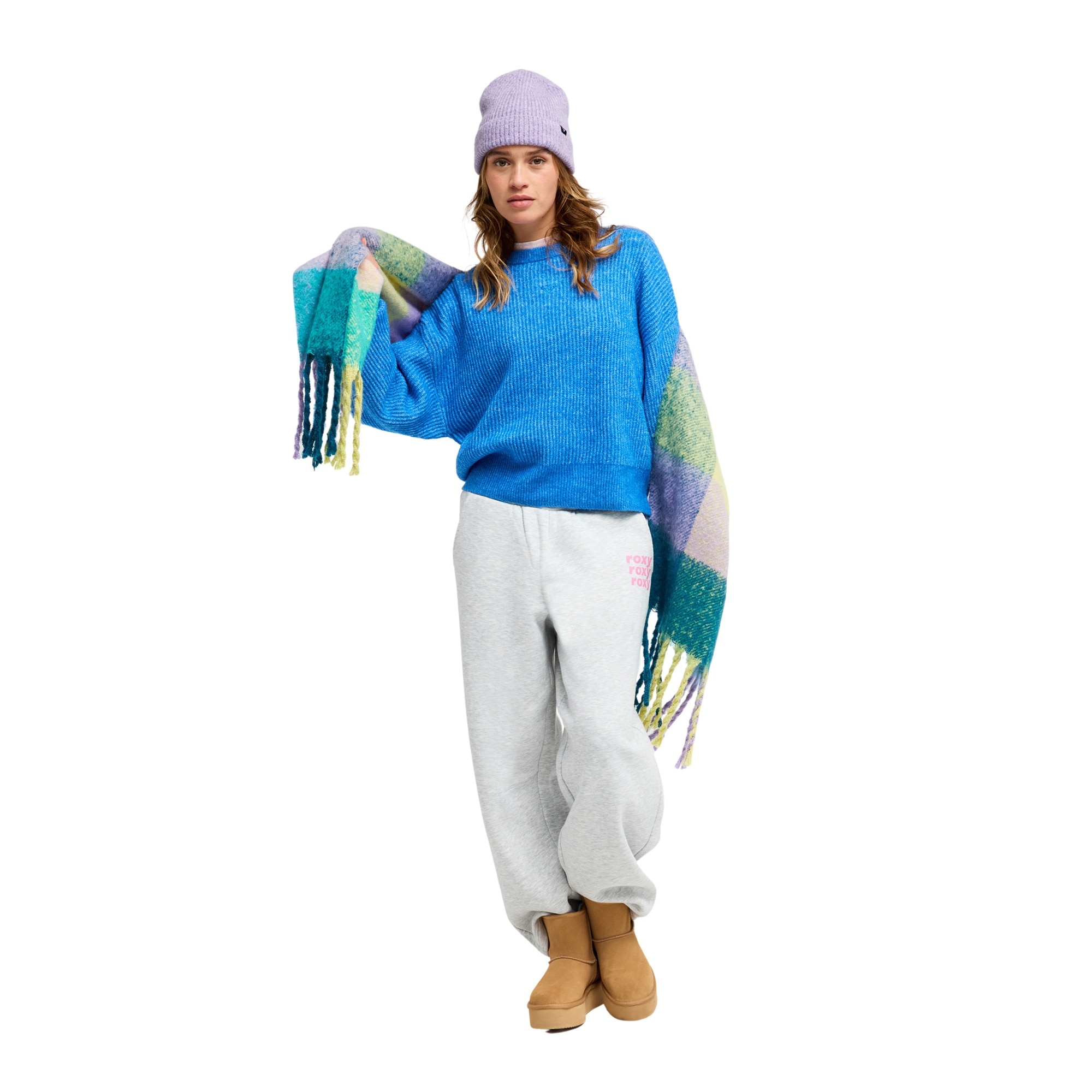 Imagen 5 de Jersey de mujer Loomed Horizon Roxy - Azul Azul