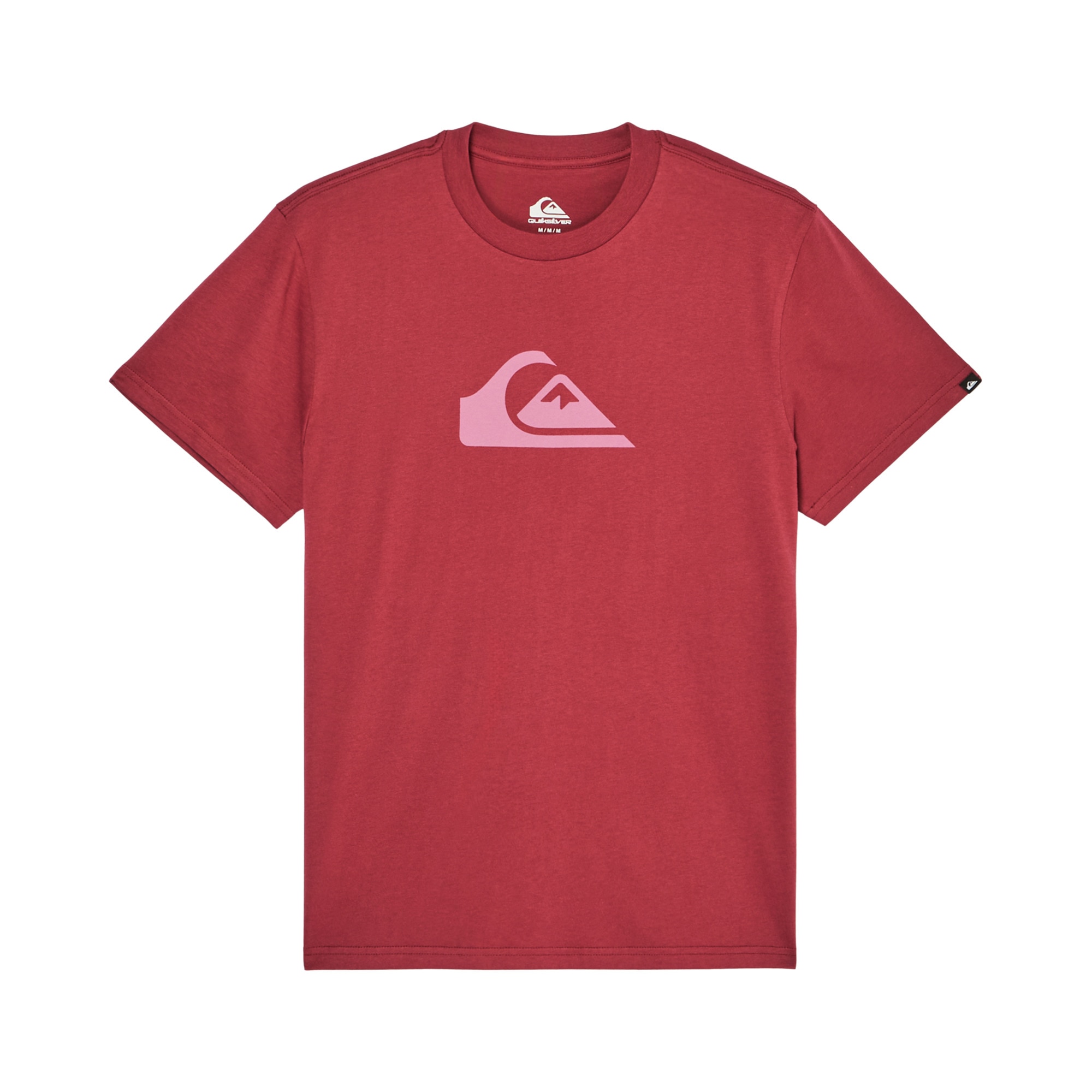 Camiseta de hombre Ev Comp Logo Quiksilver - Rojo cereza Rojo cereza-6