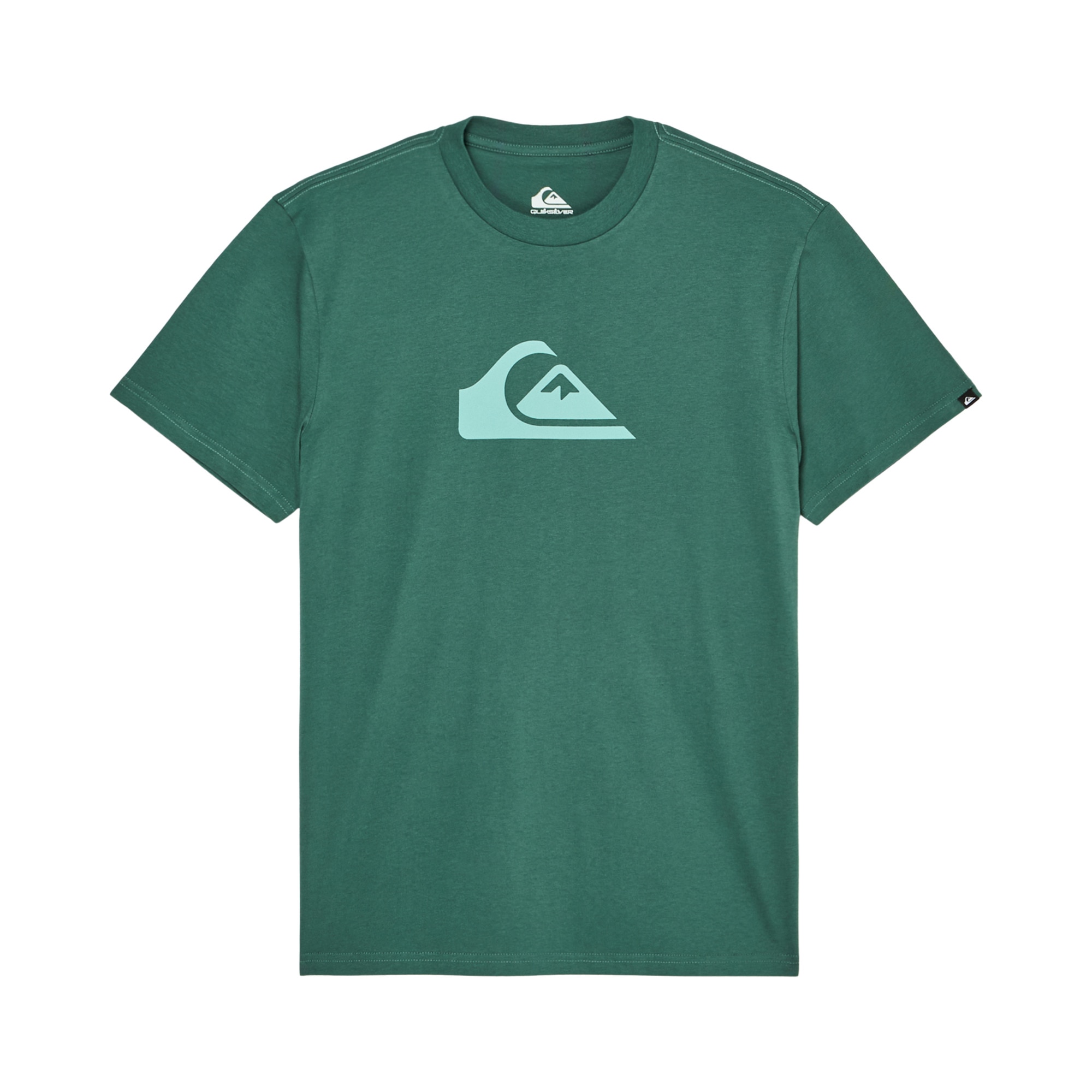 Camiseta de hombre Ev Comp Logo Quiksilver - Verde Verde-6