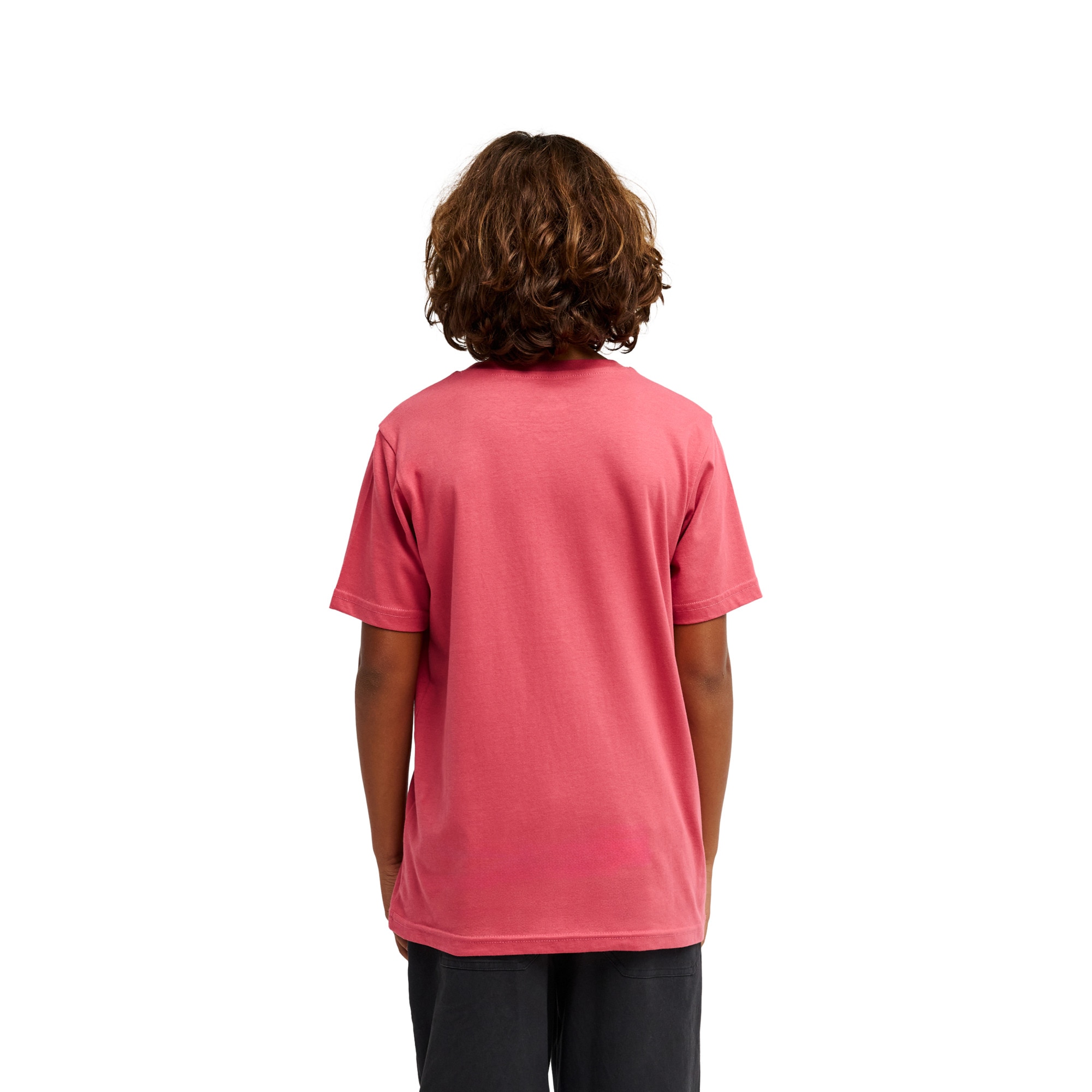 Camiseta de niños Ev Comp Logo Quiksilver - Rosa Rosa-2