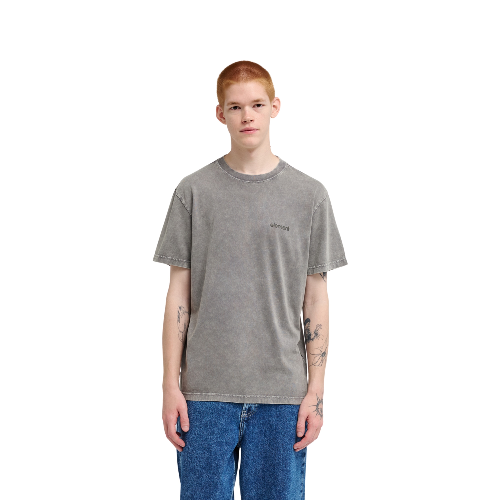 Camiseta de hombre Lowcase Pigment Element - Negro Negro-1