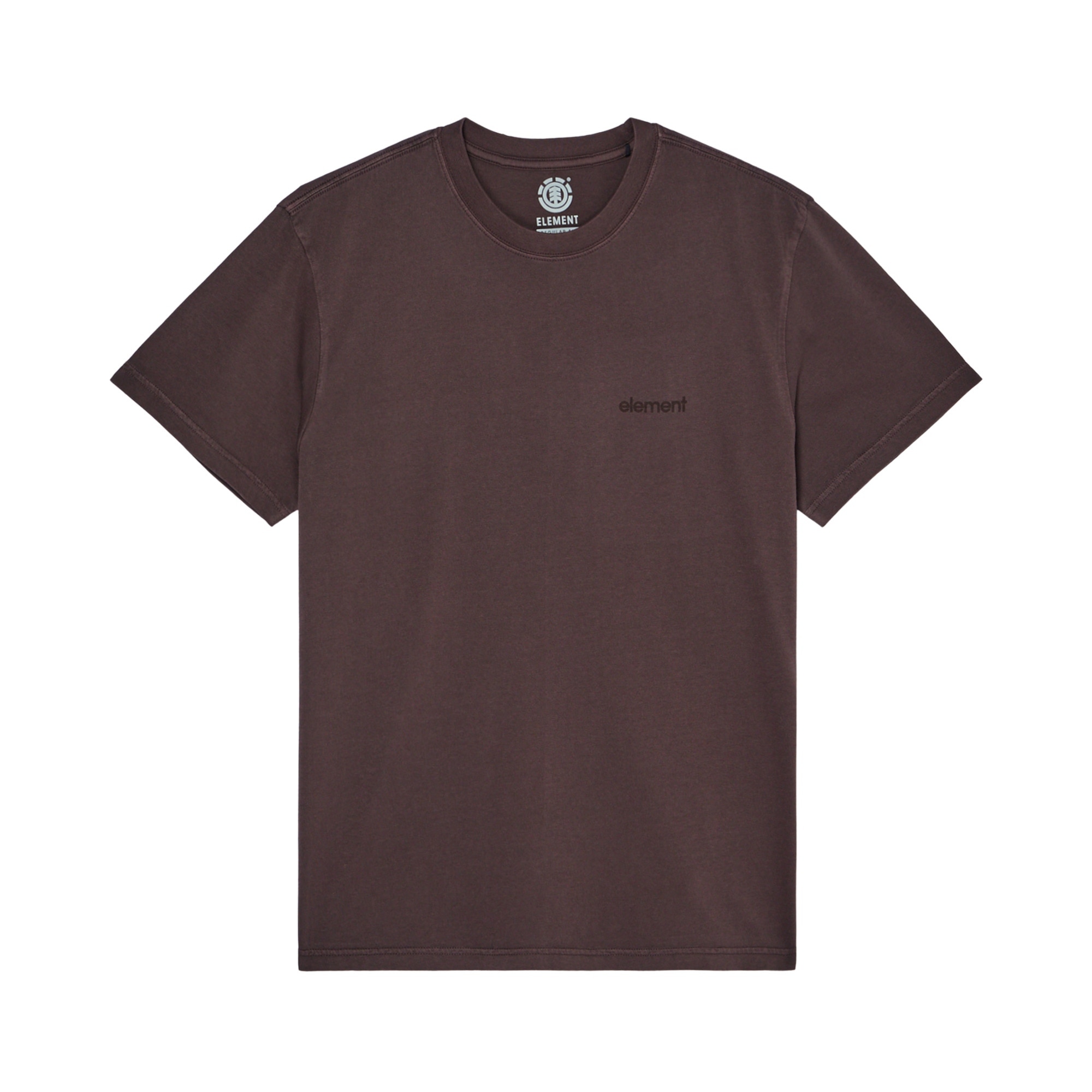 Camiseta de hombre Lowcase Pigment Element - Marrón Marrón-4