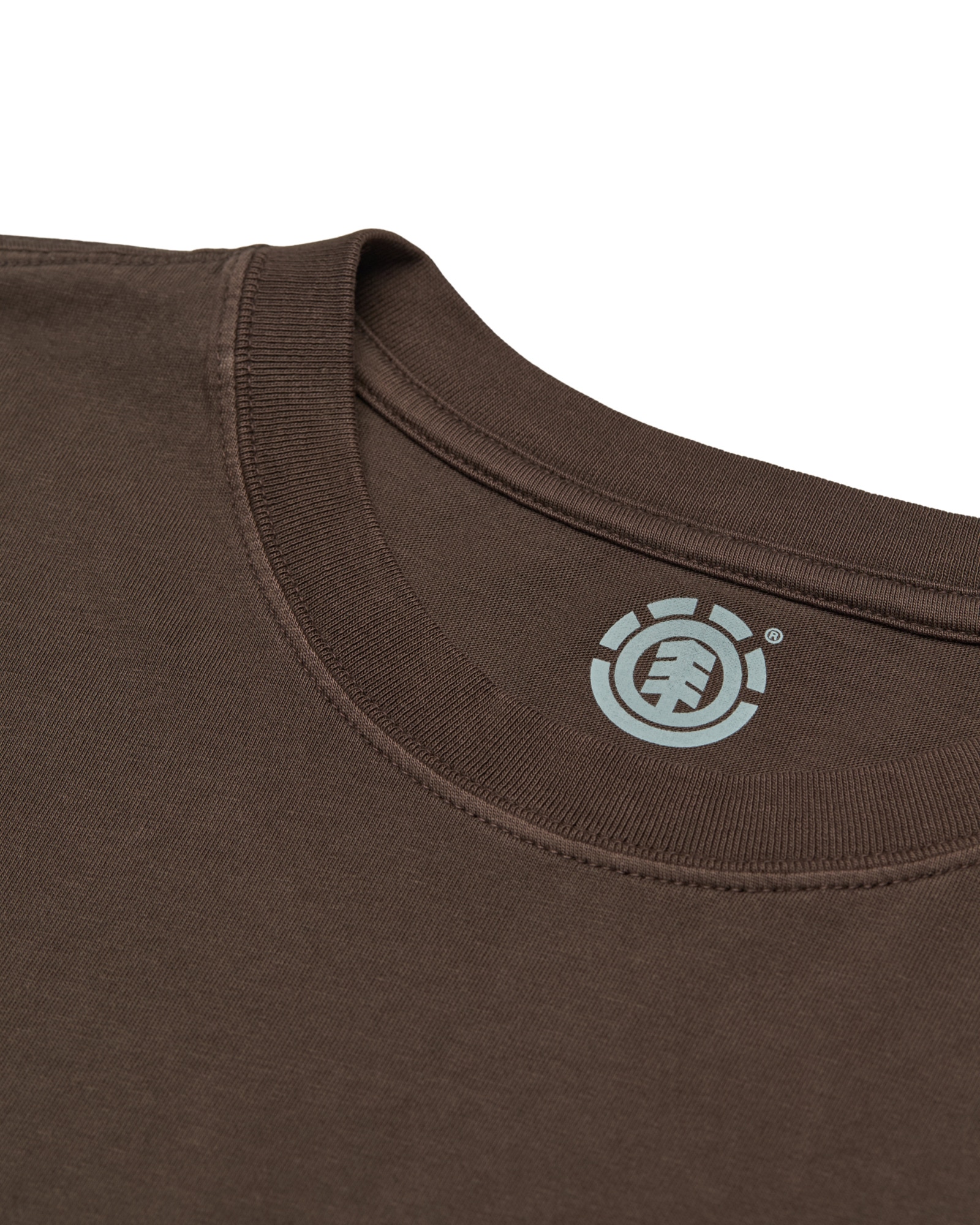 Camiseta de hombre Lowcase Pigment Element - Marrón Marrón-6
