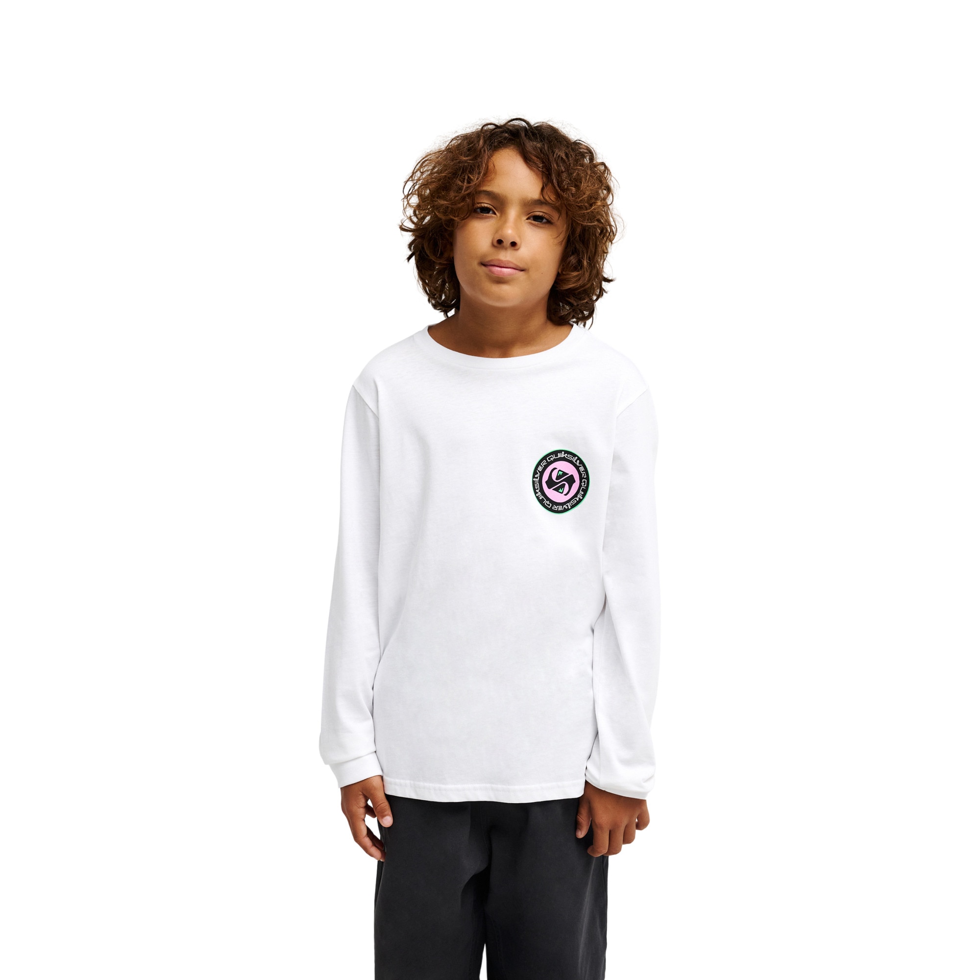 Imagen 1 de Camiseta de niños Ev Duality Quiksilver - Blanco Blanco