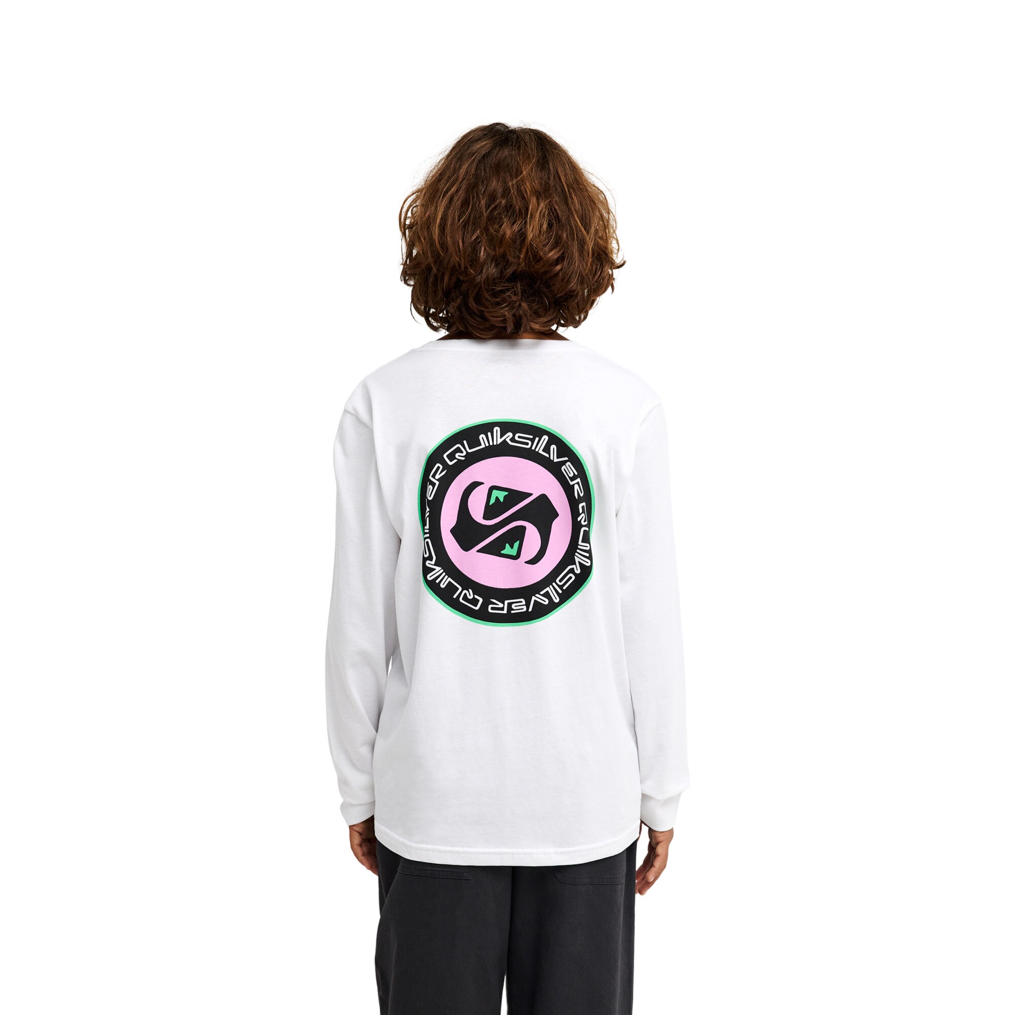 Imagen 2 de Camiseta de niños Ev Duality Quiksilver - Blanco Blanco