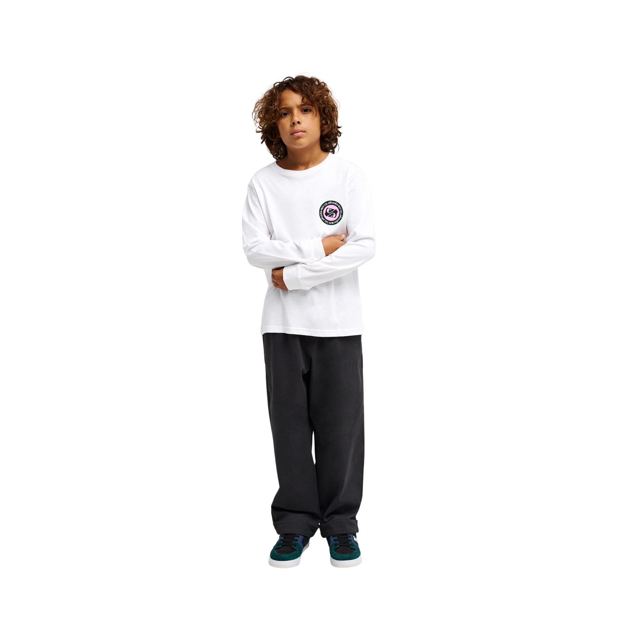 Imagen 5 de Camiseta de niños Ev Duality Quiksilver - Blanco Blanco