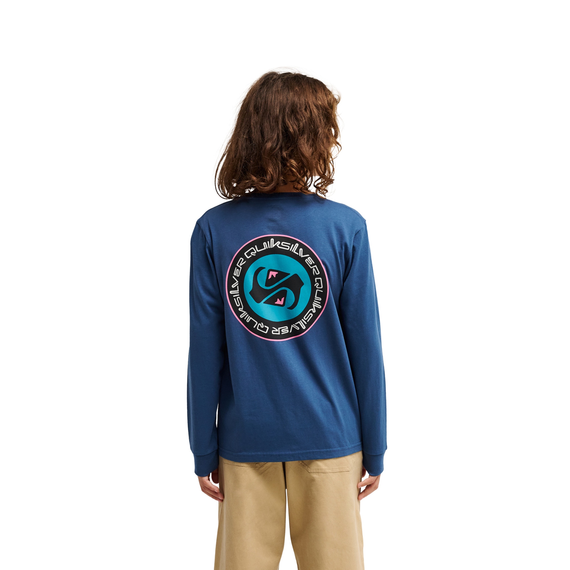 Imagen 2 de Camiseta de niños Ev Duality Quiksilver - Azul Azul