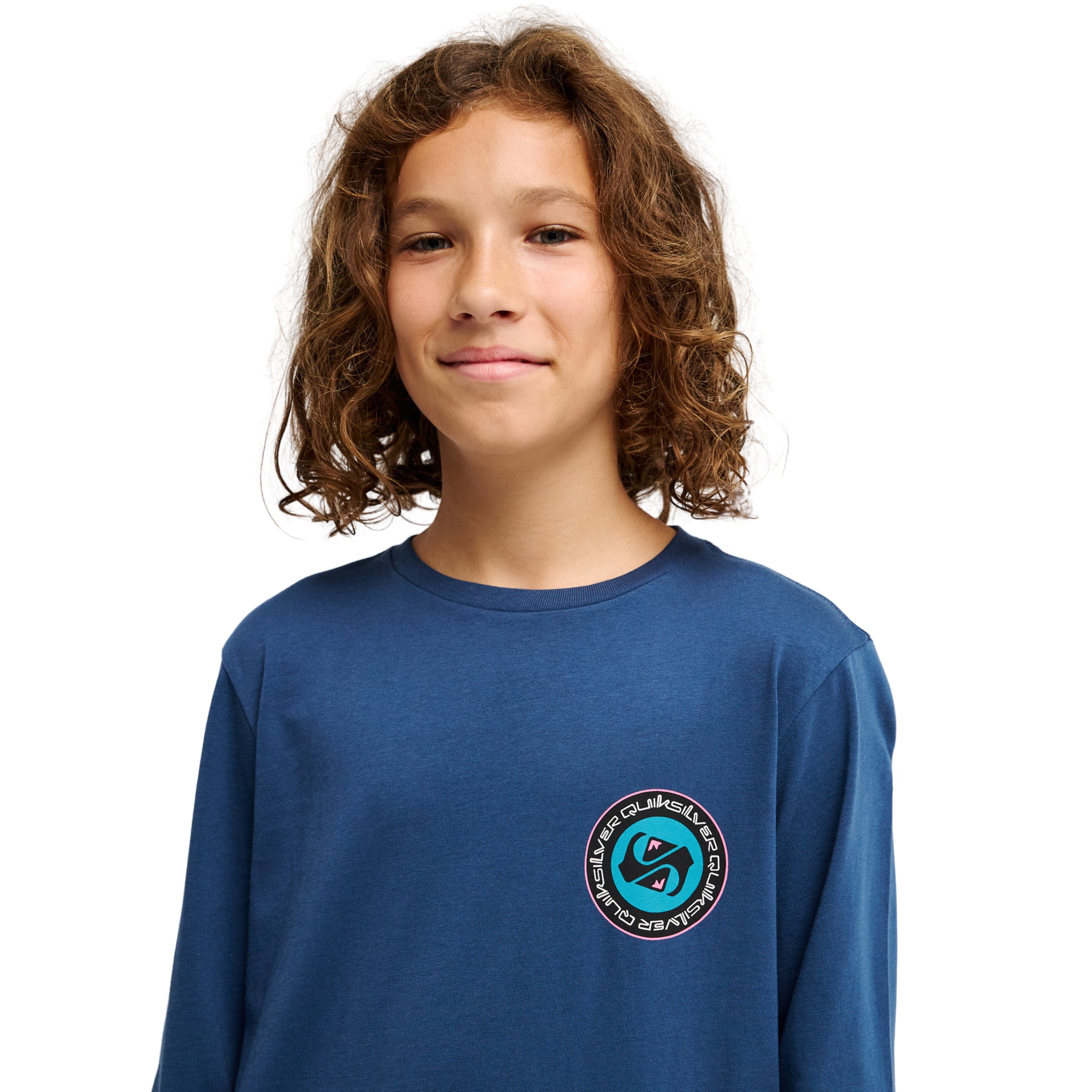 Imagen 4 de Camiseta de niños Ev Duality Quiksilver - Azul Azul