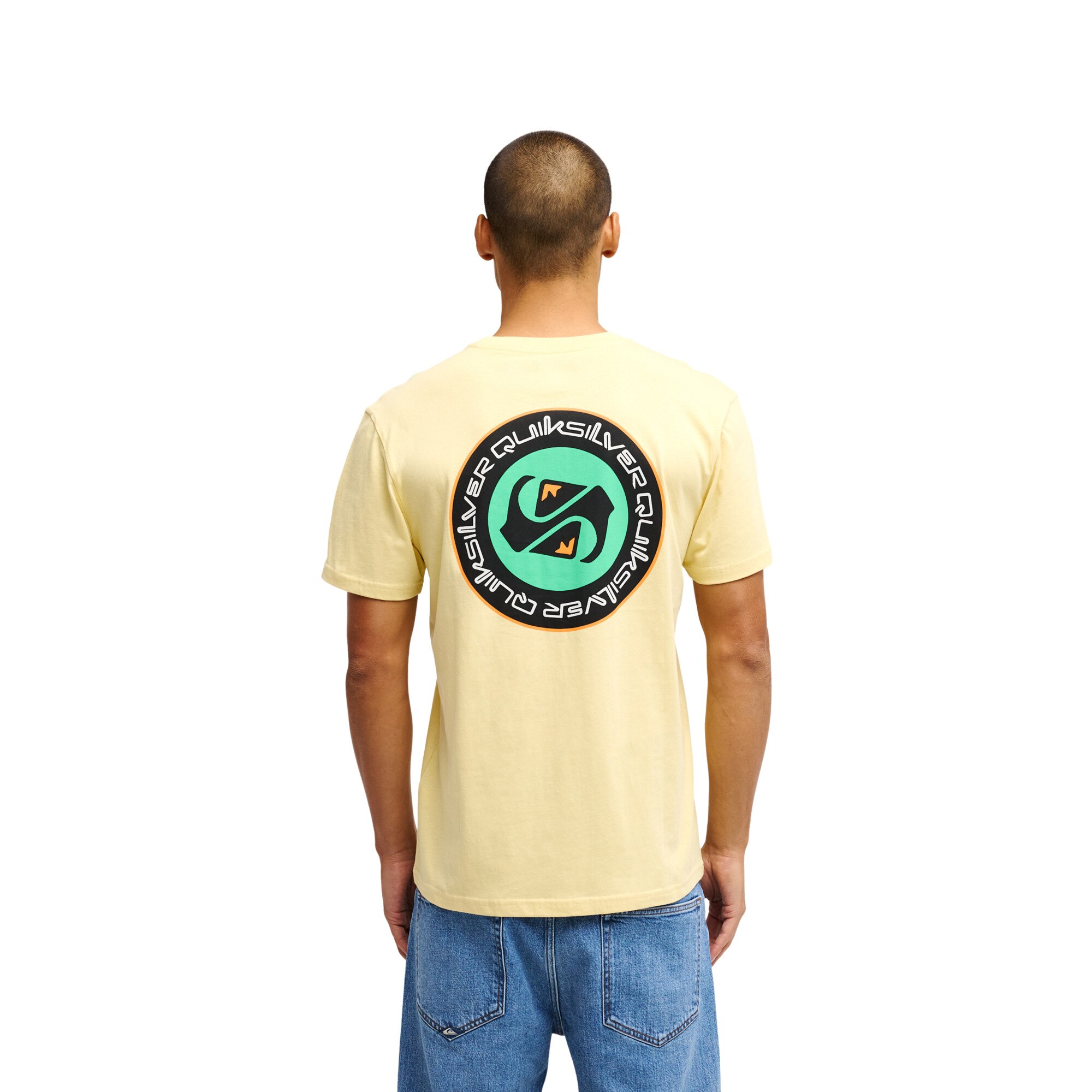 Camiseta de hombre Ev Duality Quiksilver - Amarillo Amarillo-2