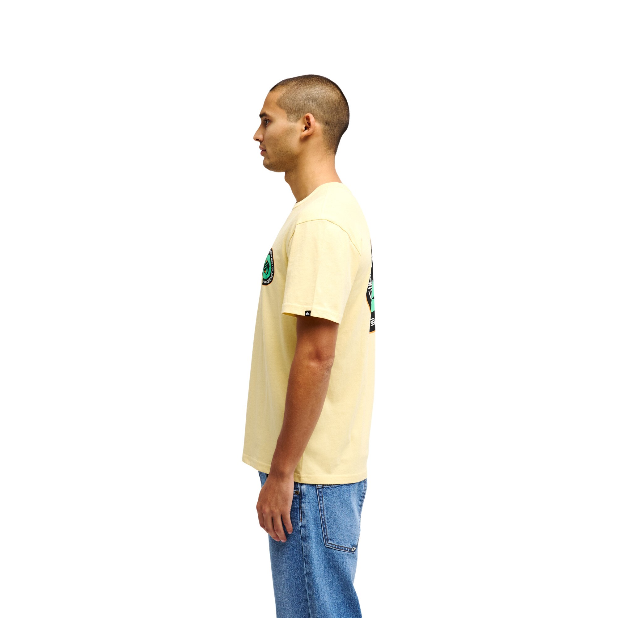 Camiseta de hombre Ev Duality Quiksilver - Amarillo Amarillo-3