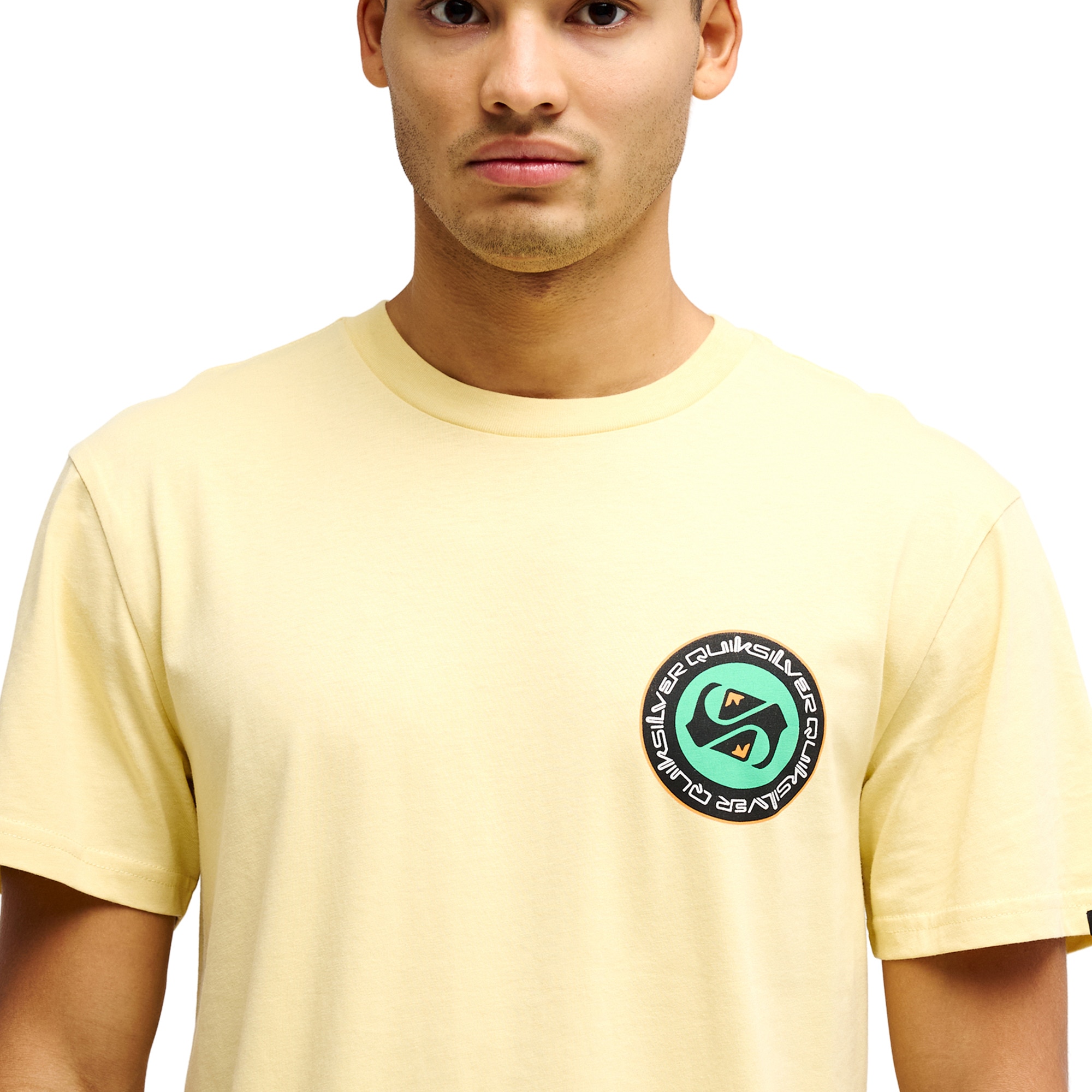 Camiseta de hombre Ev Duality Quiksilver - Amarillo Amarillo-4