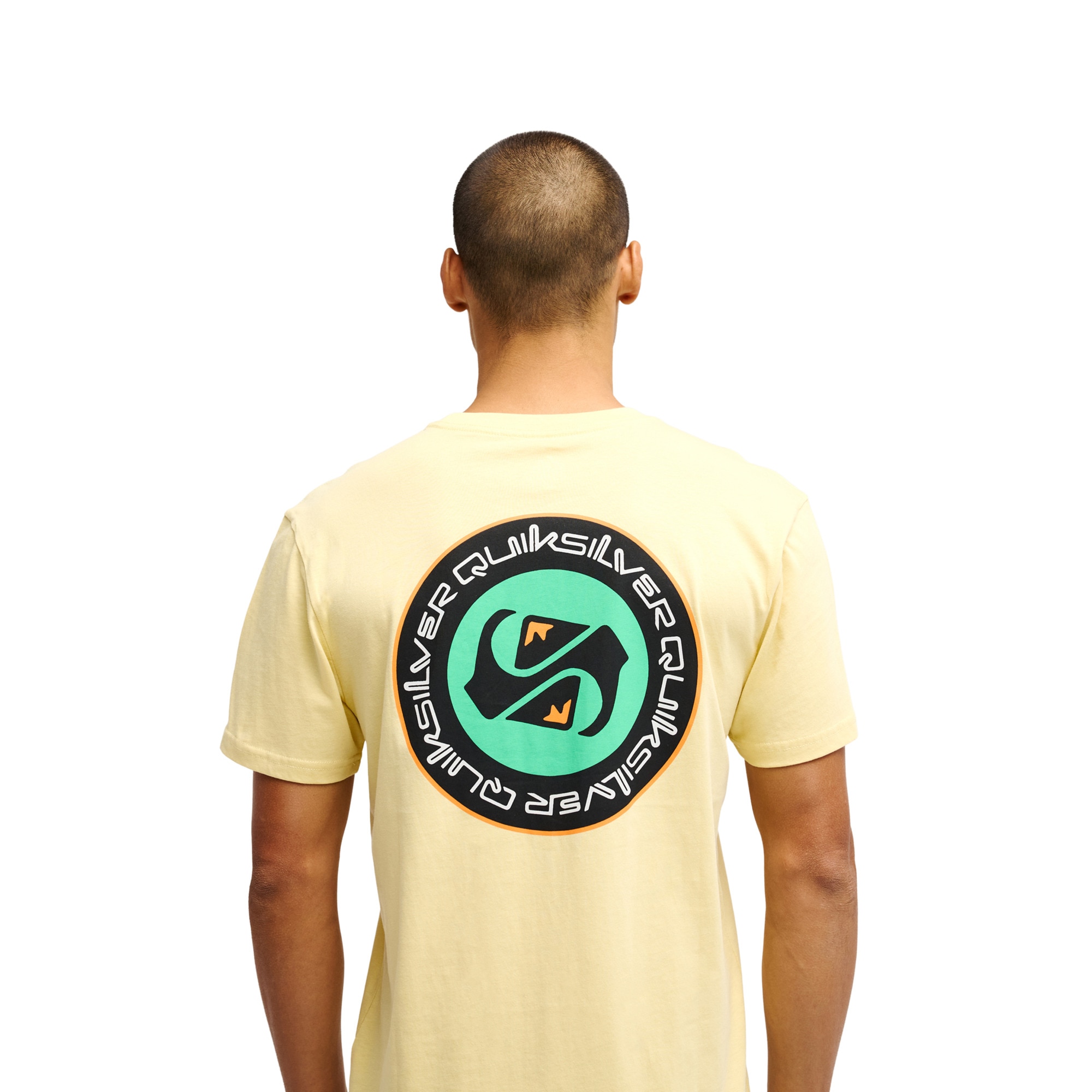 Camiseta de hombre Ev Duality Quiksilver - Amarillo Amarillo-6