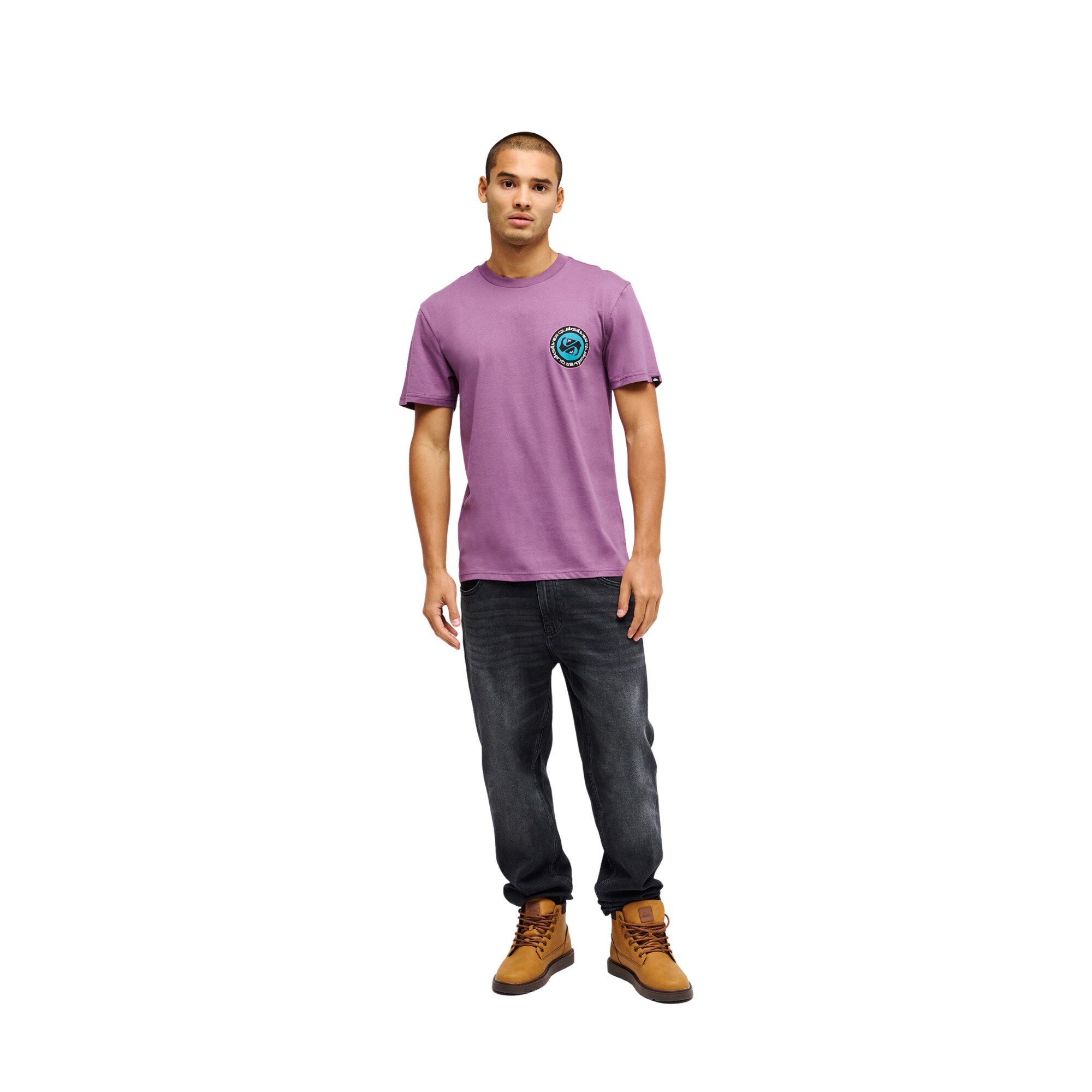 Camiseta de hombre Ev Duality Quiksilver - Morado Morado-5