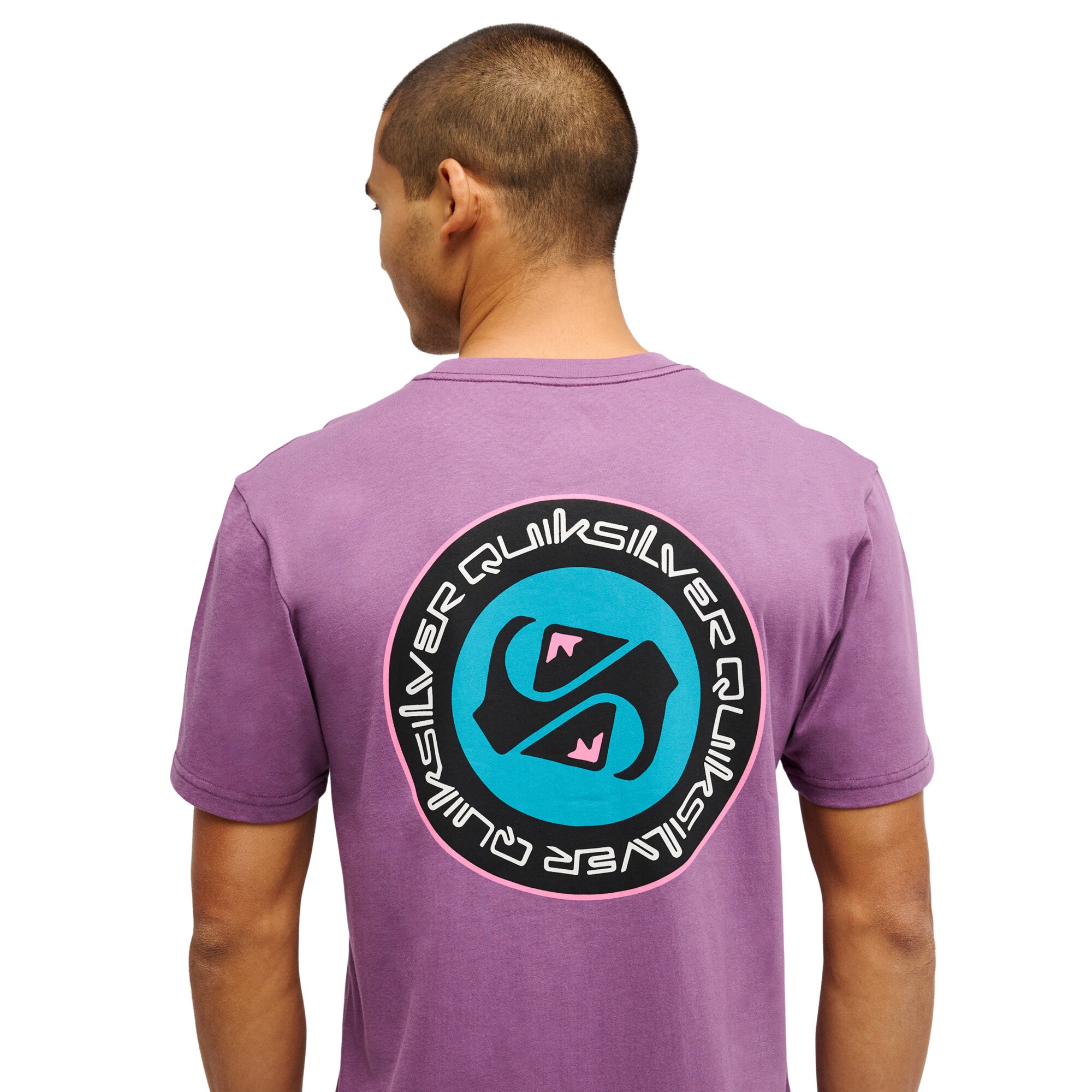 Camiseta de hombre Ev Duality Quiksilver - Morado Morado-6