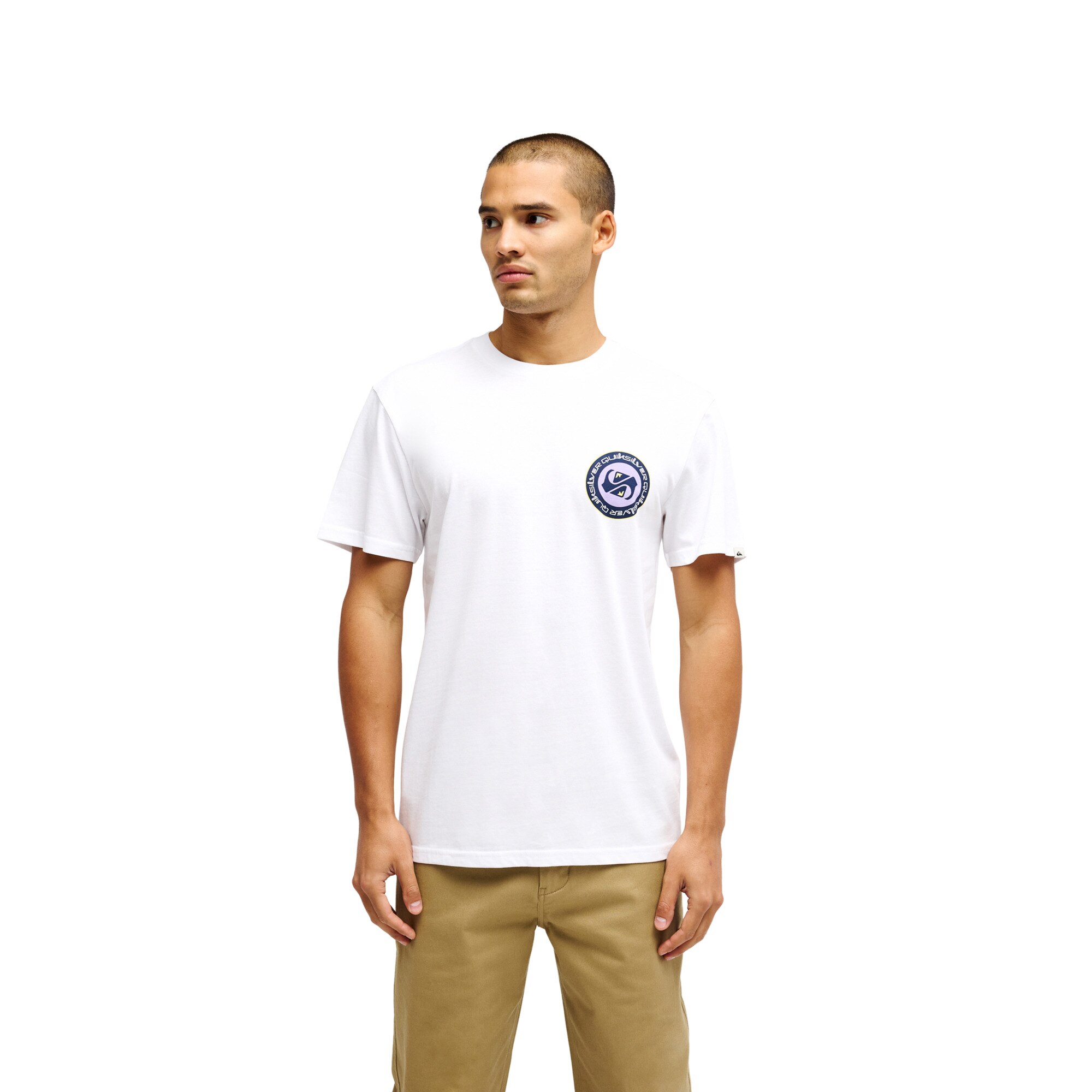 Camiseta de hombre Ev Duality Quiksilver - Blanco Blanco-1