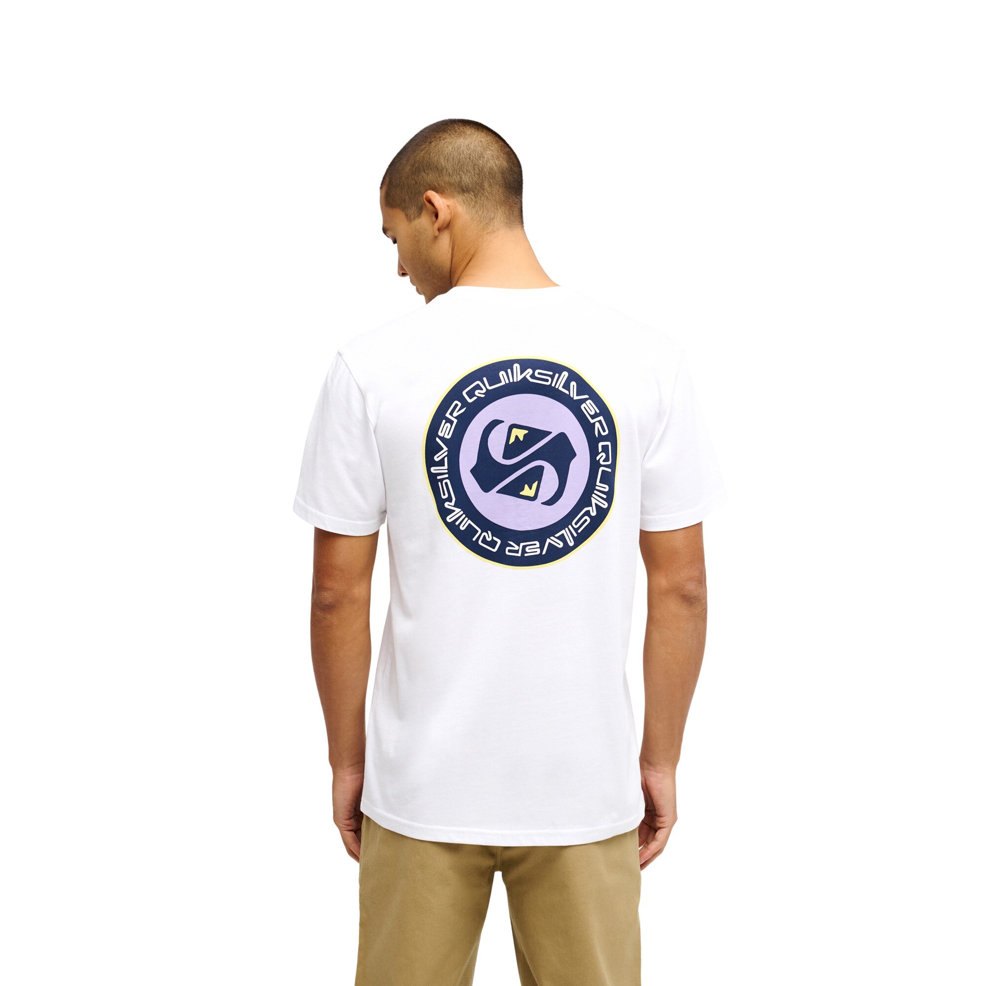 Camiseta de hombre Ev Duality Quiksilver - Blanco Blanco-2