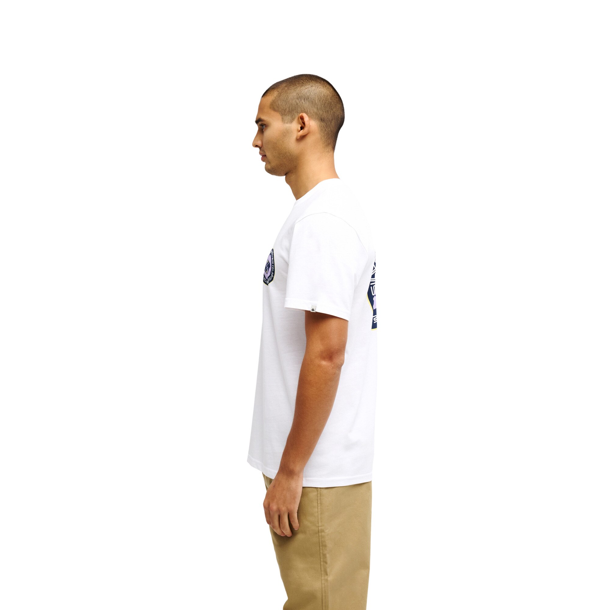 Camiseta de hombre Ev Duality Quiksilver - Blanco Blanco-3