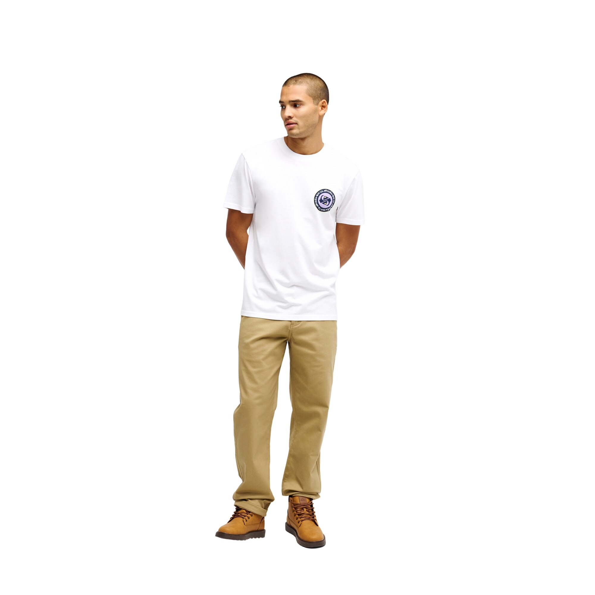 Camiseta de hombre Ev Duality Quiksilver - Blanco Blanco-5