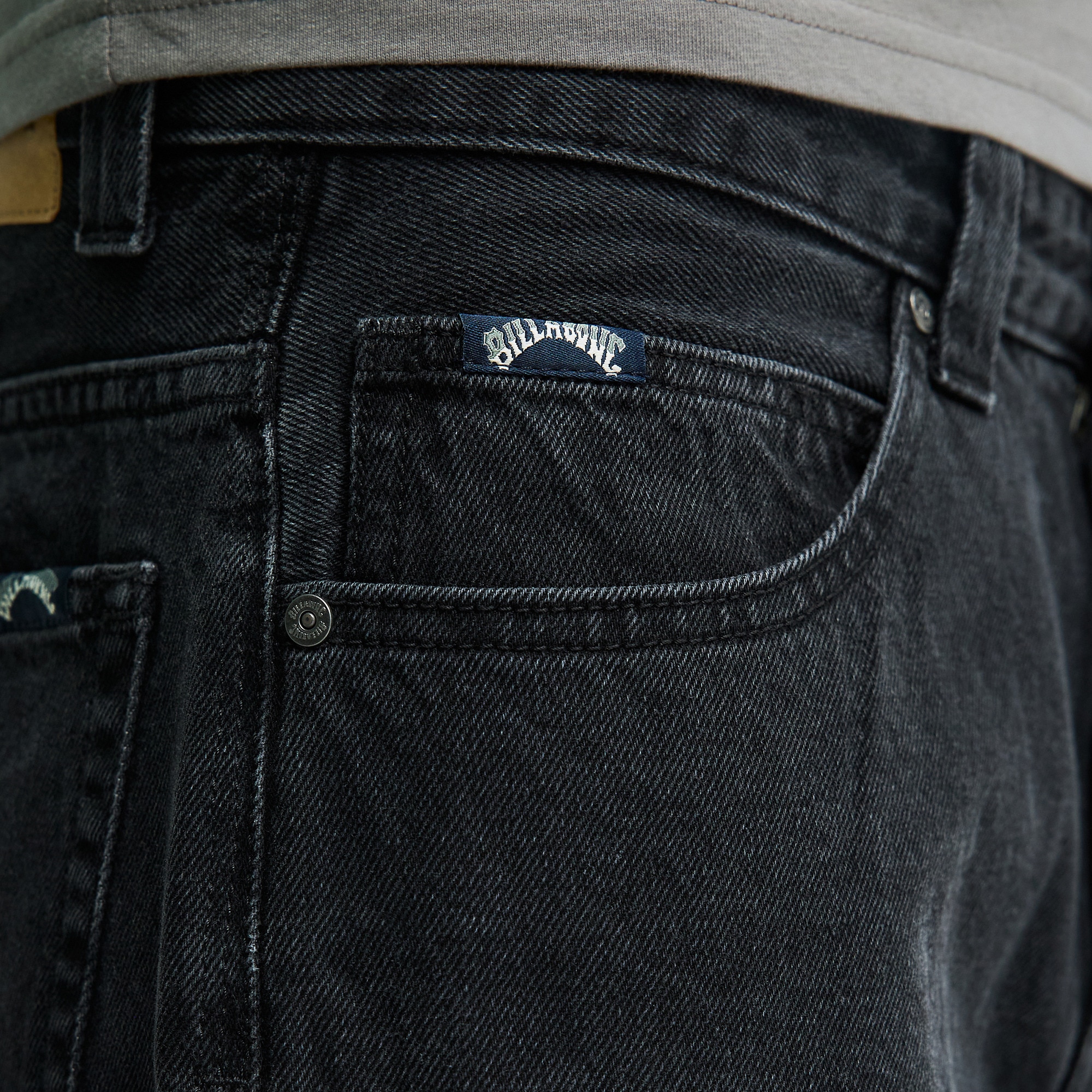 Patalón vaquero de hombre 73 Denim Billabong - Negro Negro-5