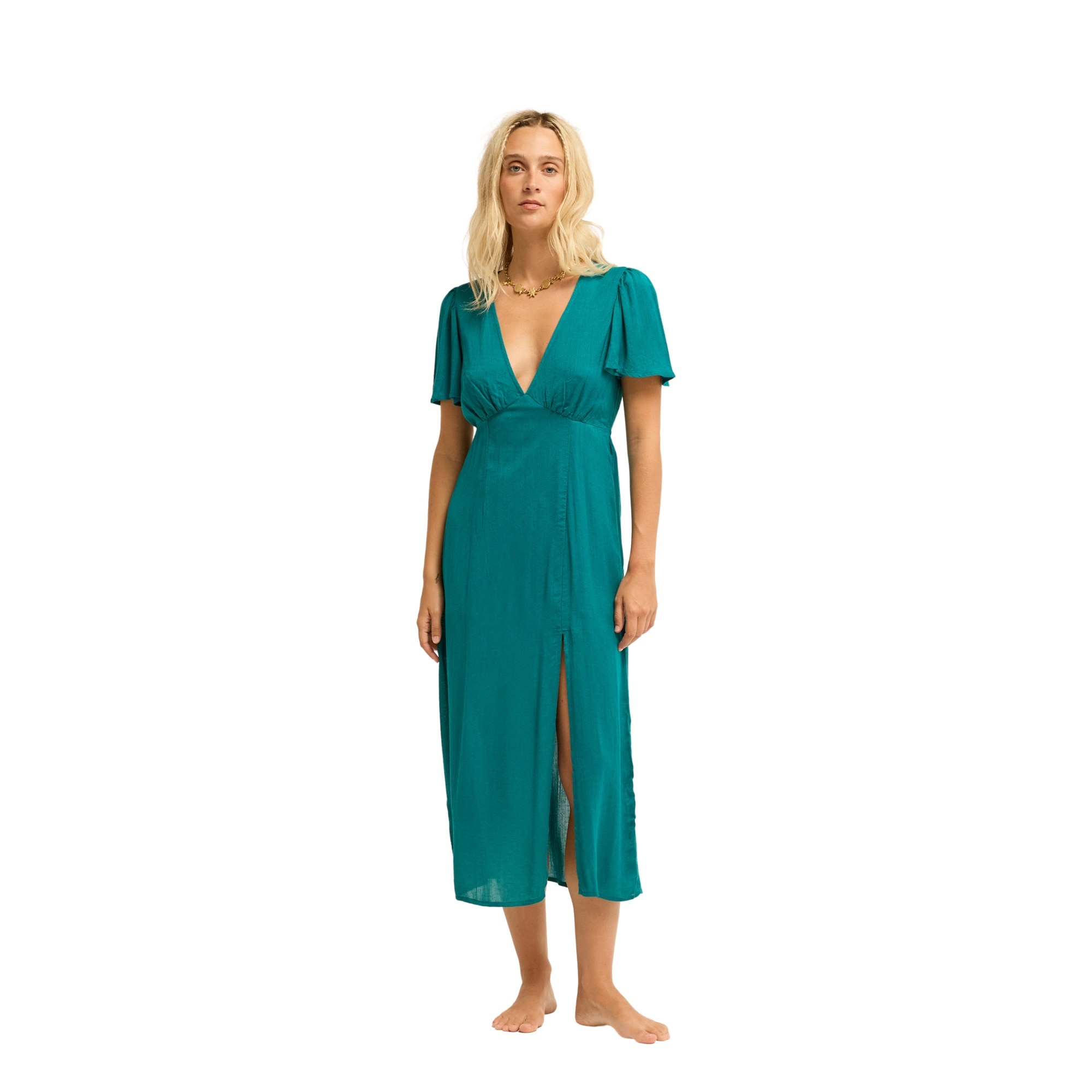 Vestido de mujer Jet Set Billabong - Verde Verde-1