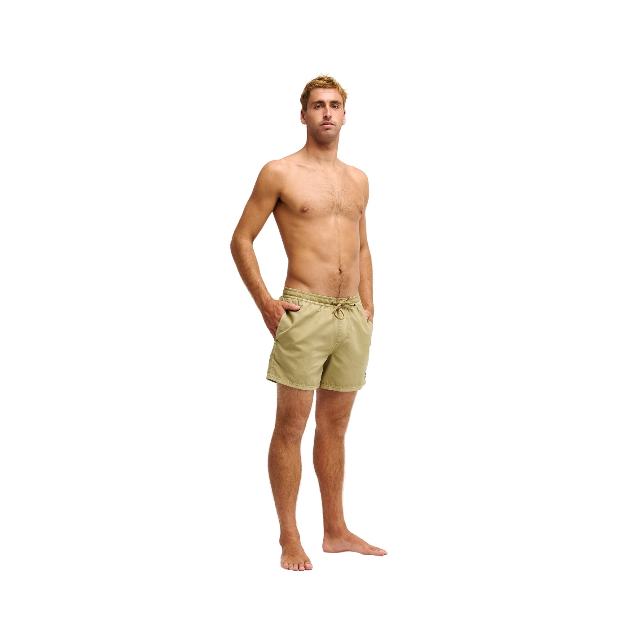 Imagen 5 de Bañador de hombre Everyday Surfwash Volley 15" Quiksilver - Marrón Marrón