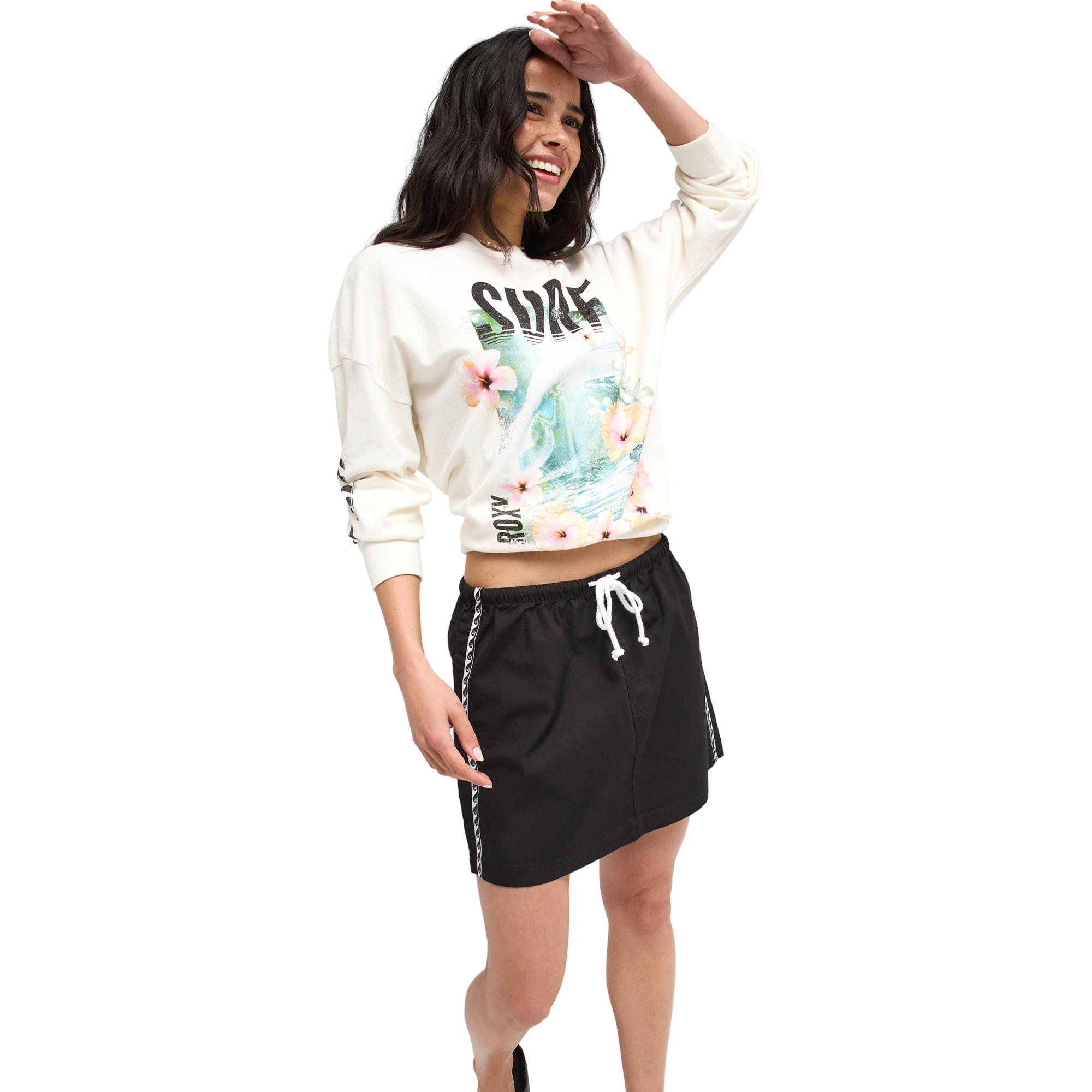 Roxy Minifalda de mujer Sunblazed Babe Negro