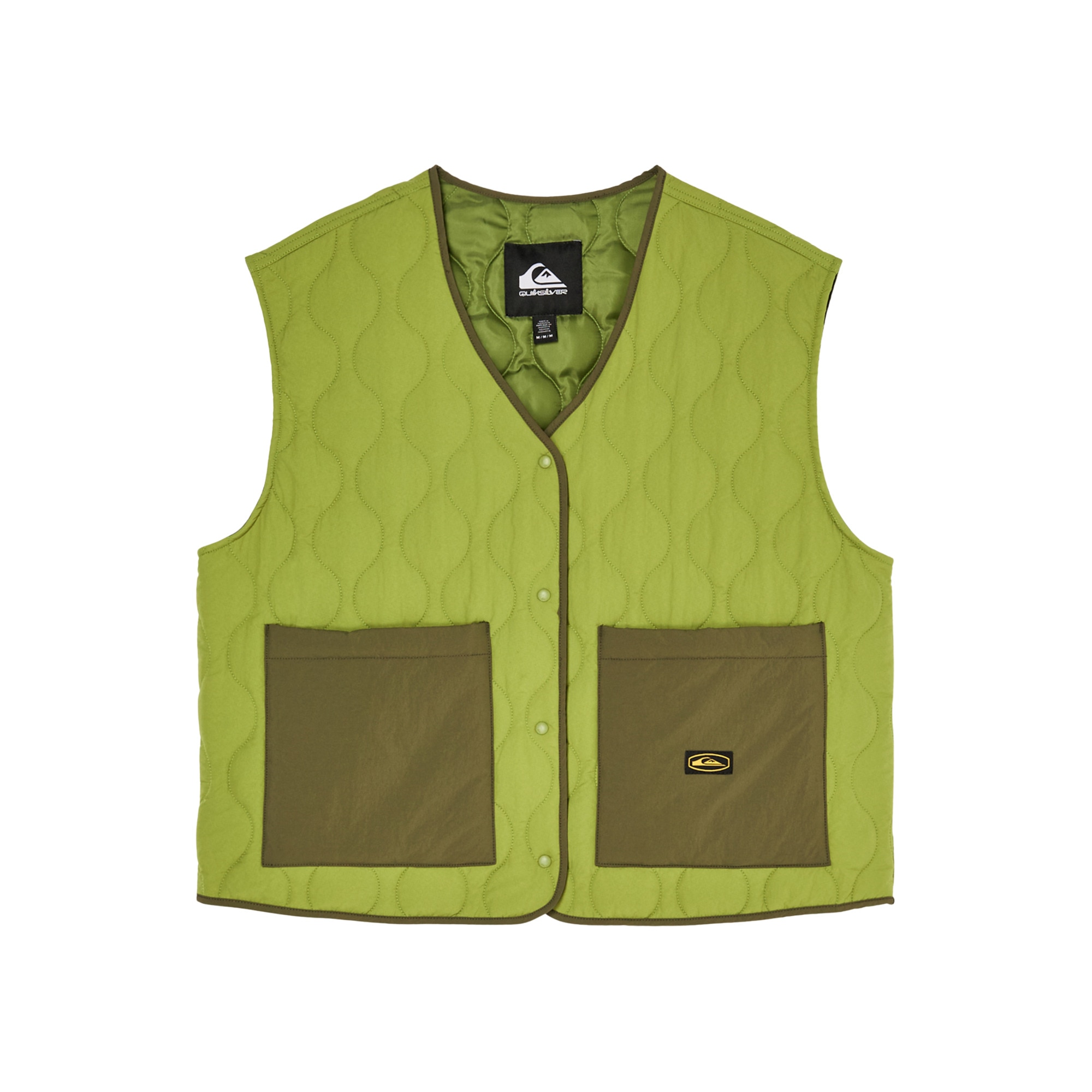 Chaleco acolchado de mujer Kalong Quiksilver - Verde Verde-6