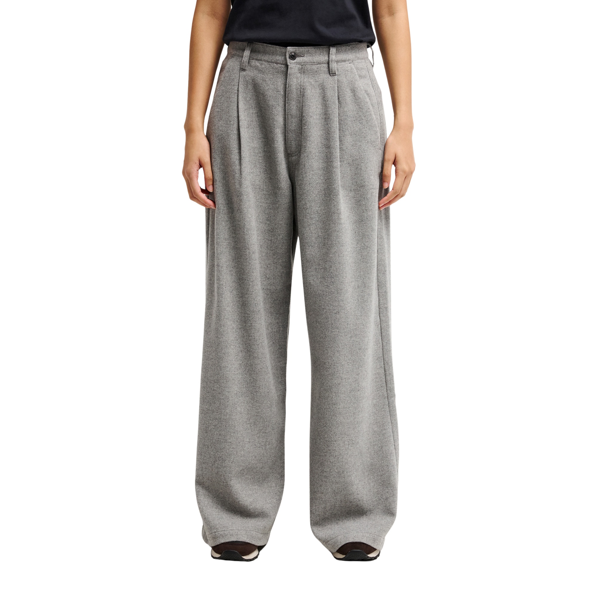 Pantalón de mujer Wool Quiksilver - Gris Gris-1