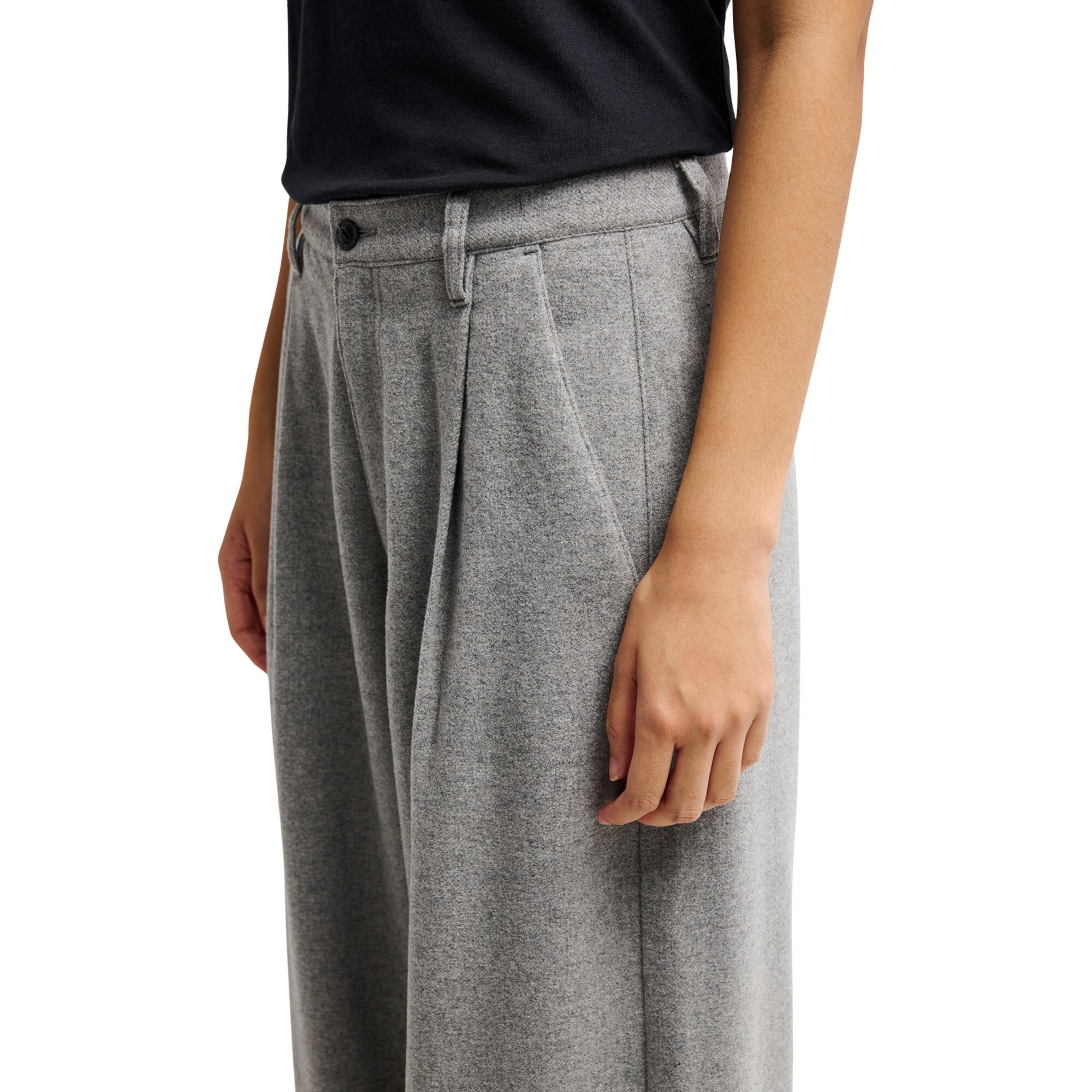 Pantalón de mujer Wool Quiksilver - Gris Gris-4