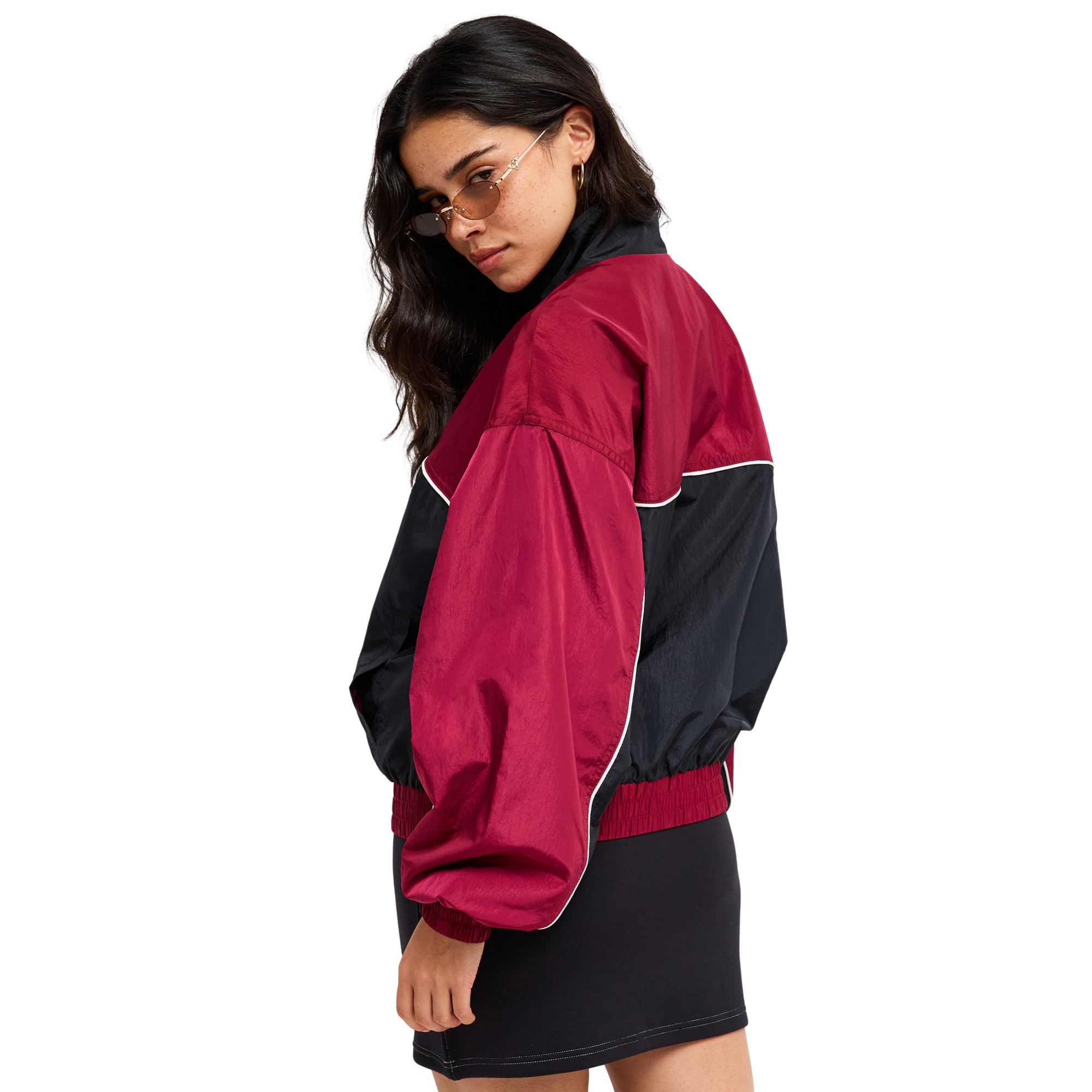 Chaqueta de mujer Echo Tide Roxy - Rojo Rojo-2