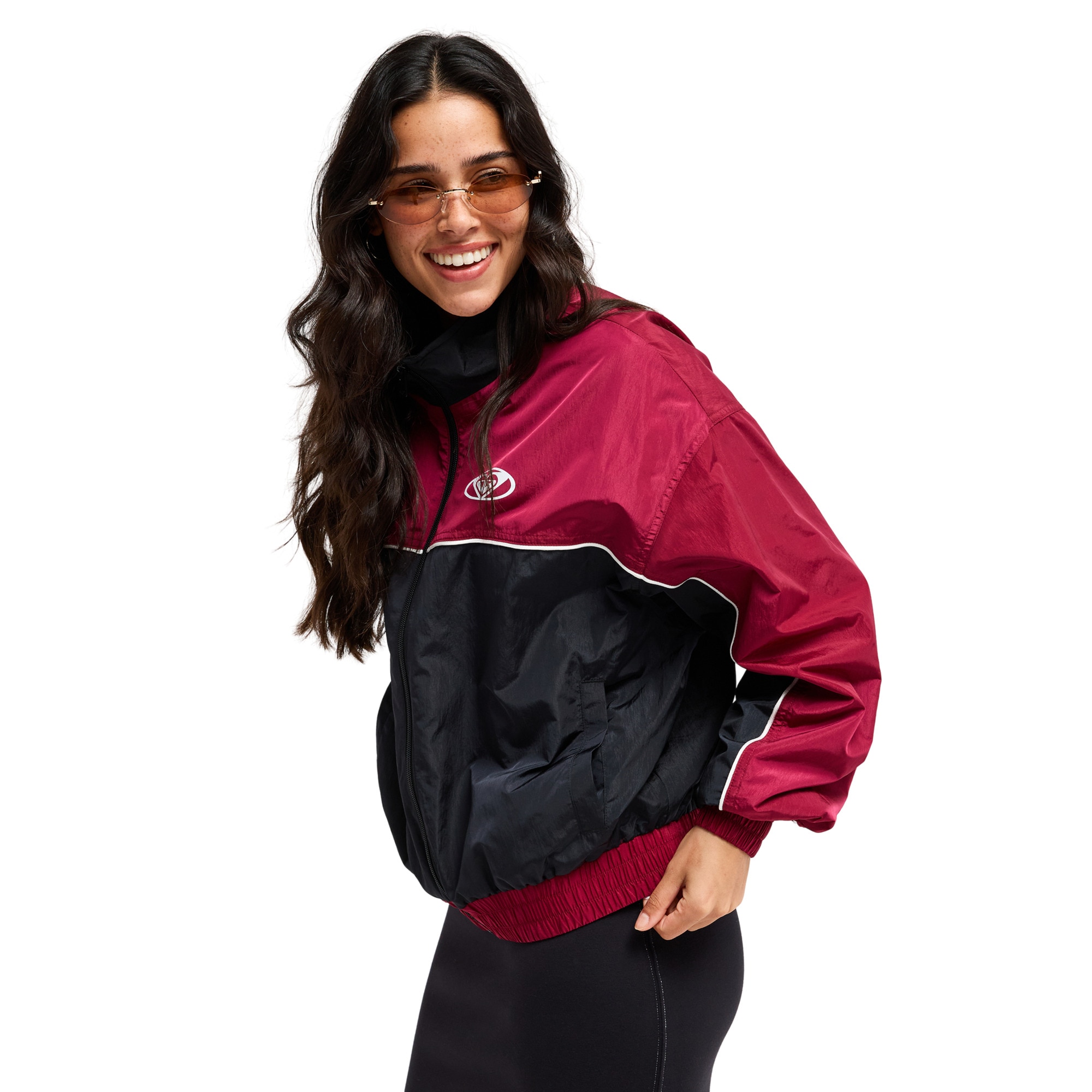 Chaqueta de mujer Echo Tide Roxy - Rojo Rojo-3