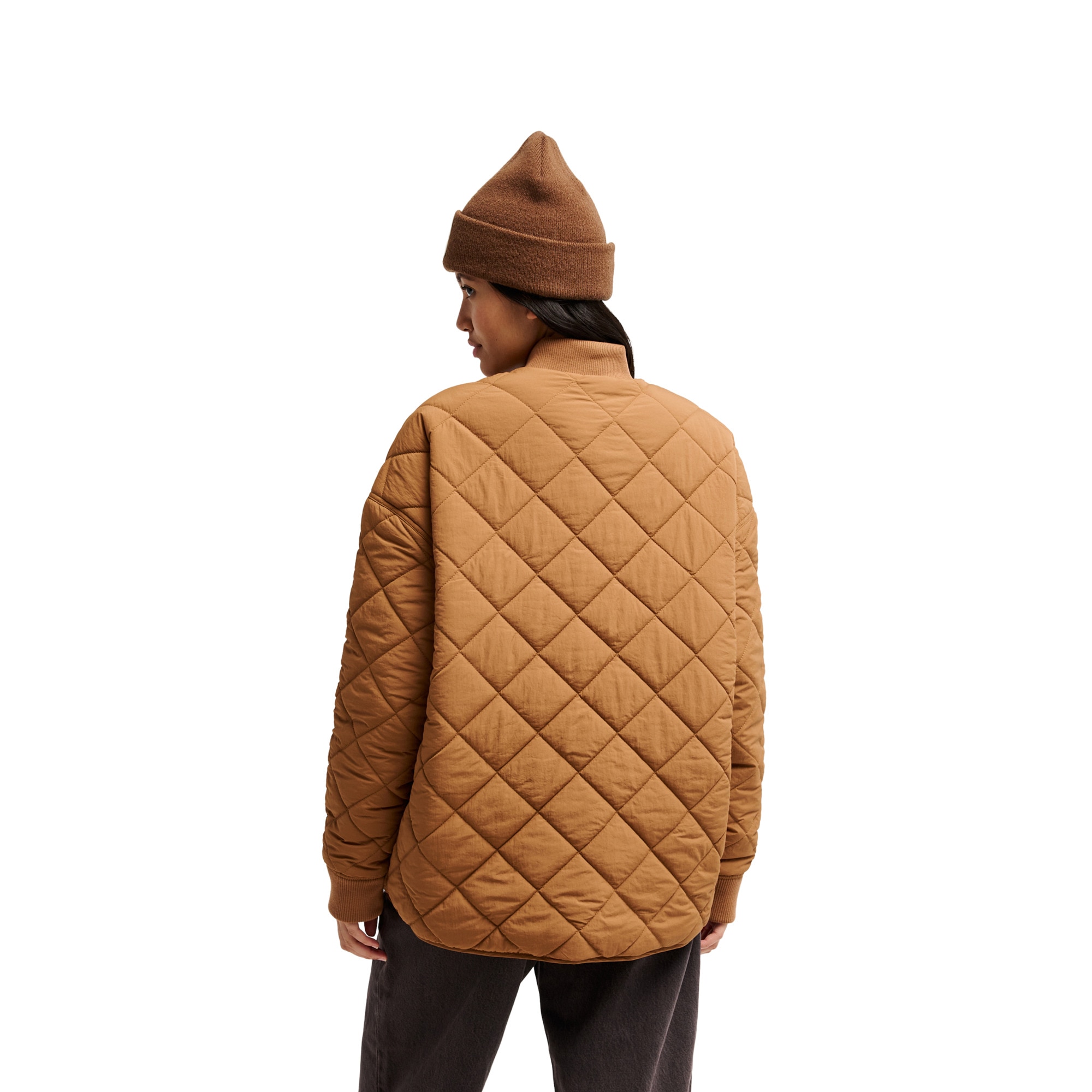 Imagen 2 de Chaqueta de mujer Shining Quilted Quiksilver - Marrón Marrón