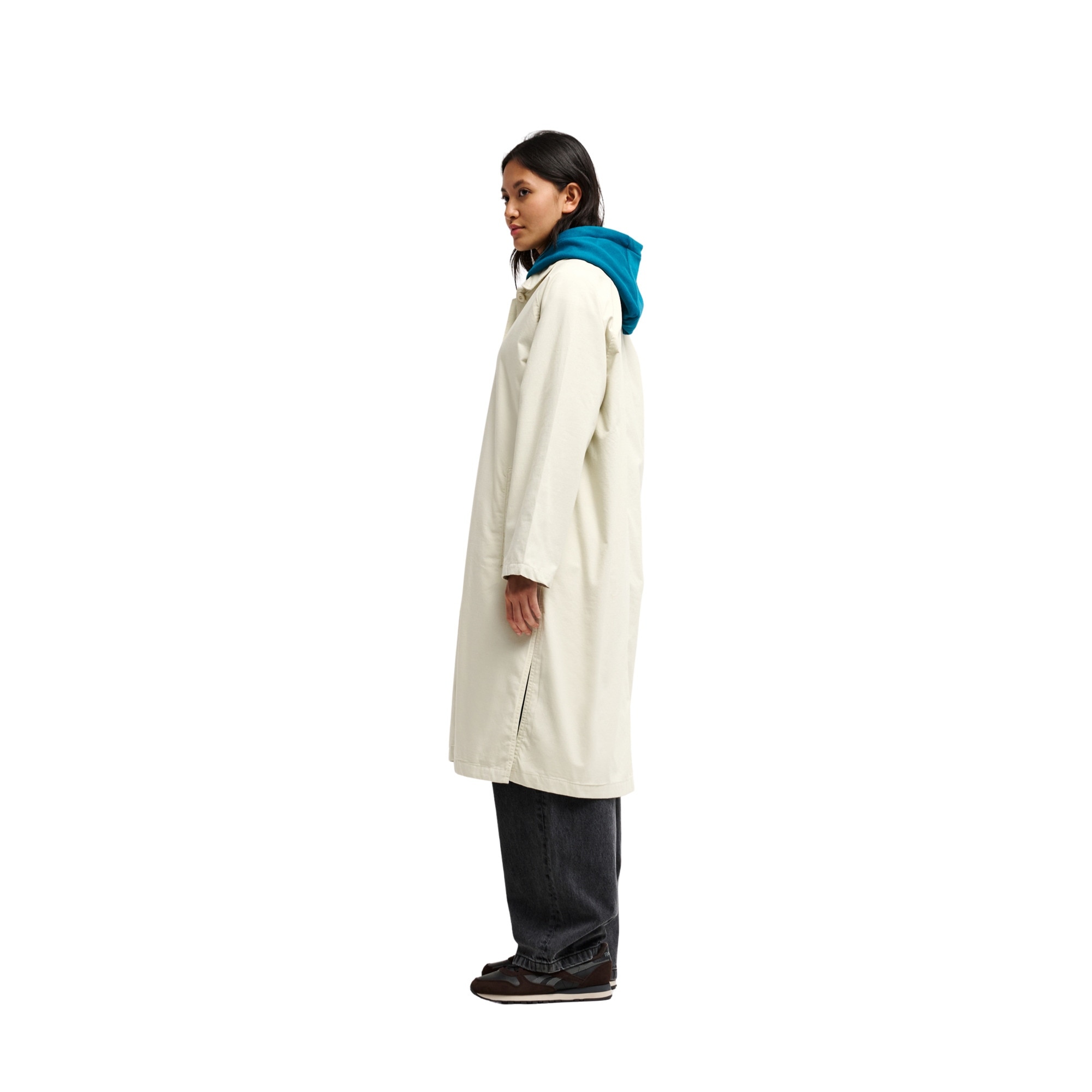 Chaqueta de mujer Manhattan Trench Quiksilver - Marrón Marrón-2