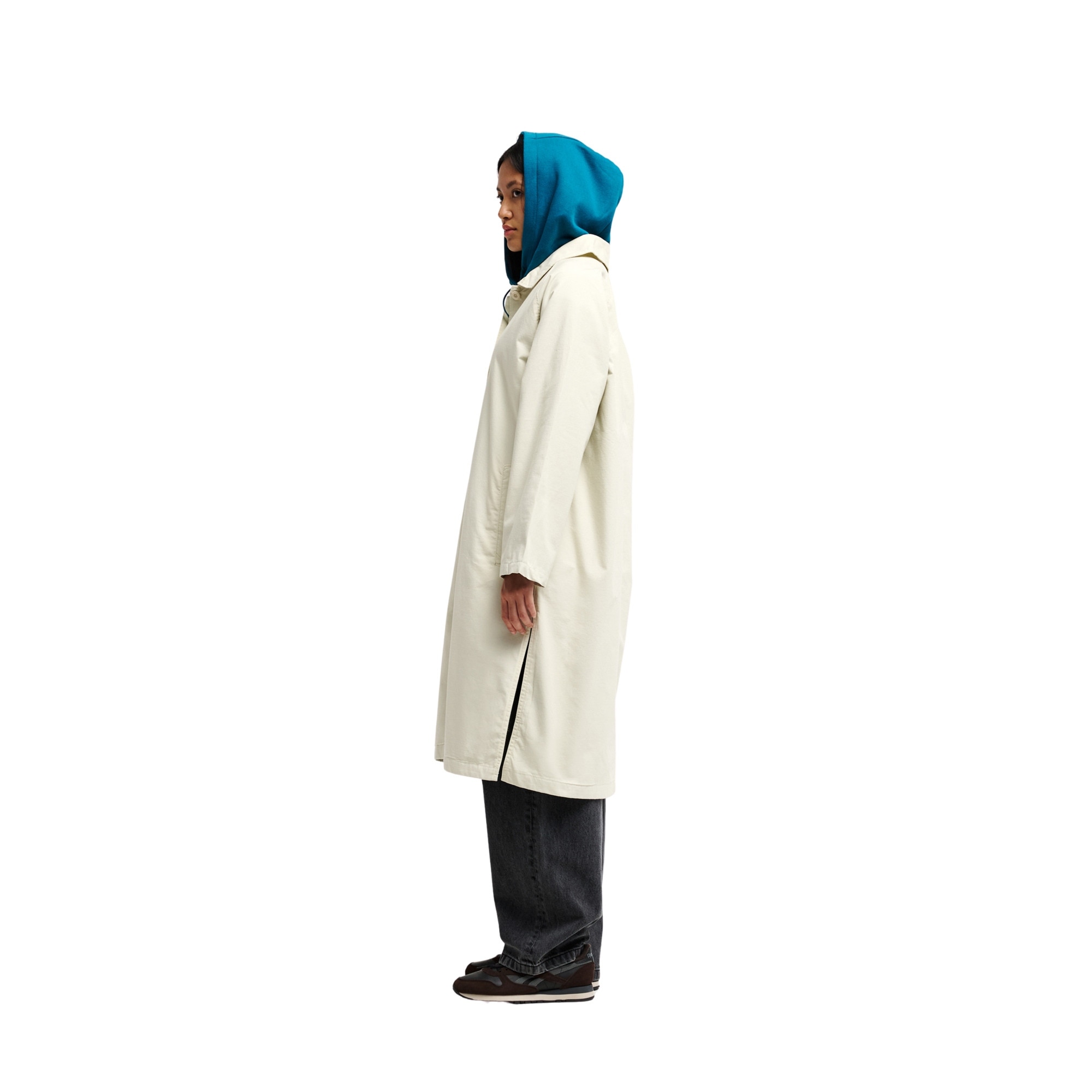 Chaqueta de mujer Manhattan Trench Quiksilver - Marrón Marrón-3