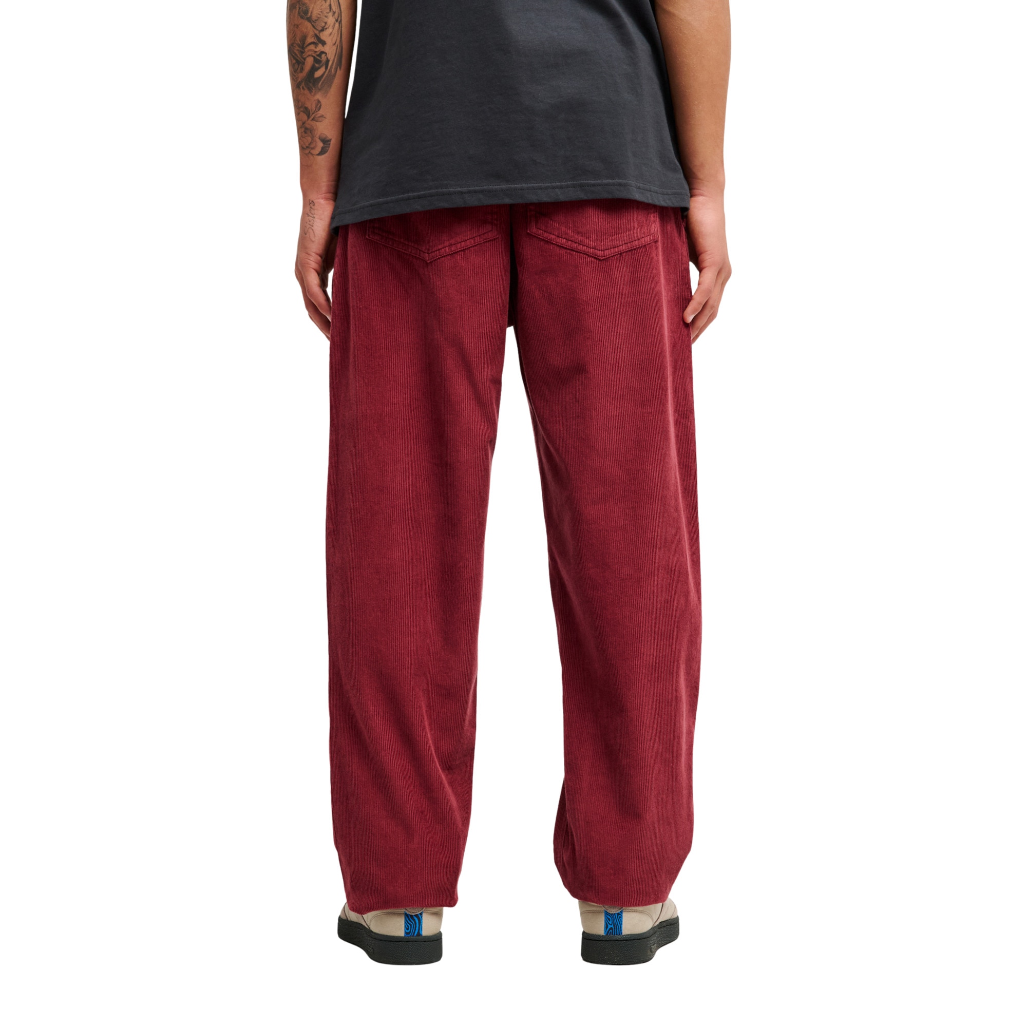 Pantalón de hombre Taxer Regular Cord Quiksilver - Rojo cereza Rojo cereza-2