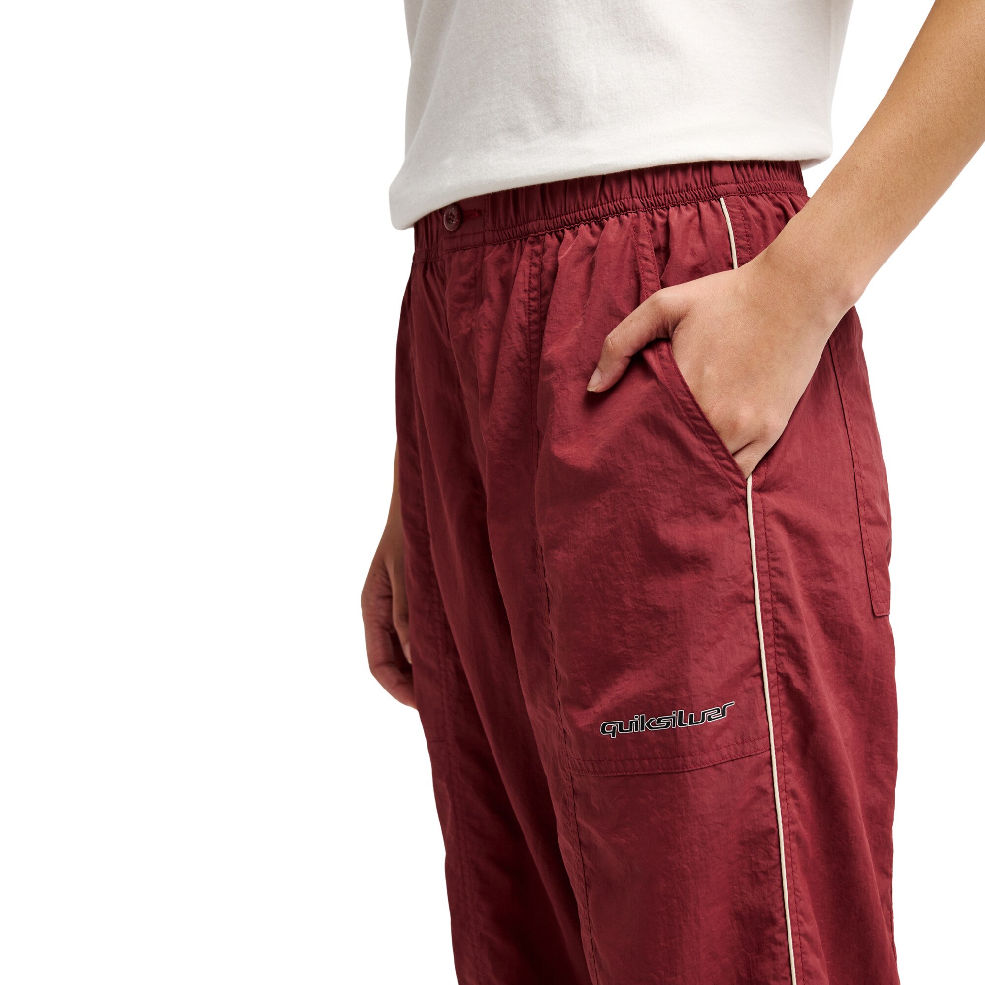 Pantalón de mujer Red Castle Quiksilver - Rojo cereza Rojo cereza-4