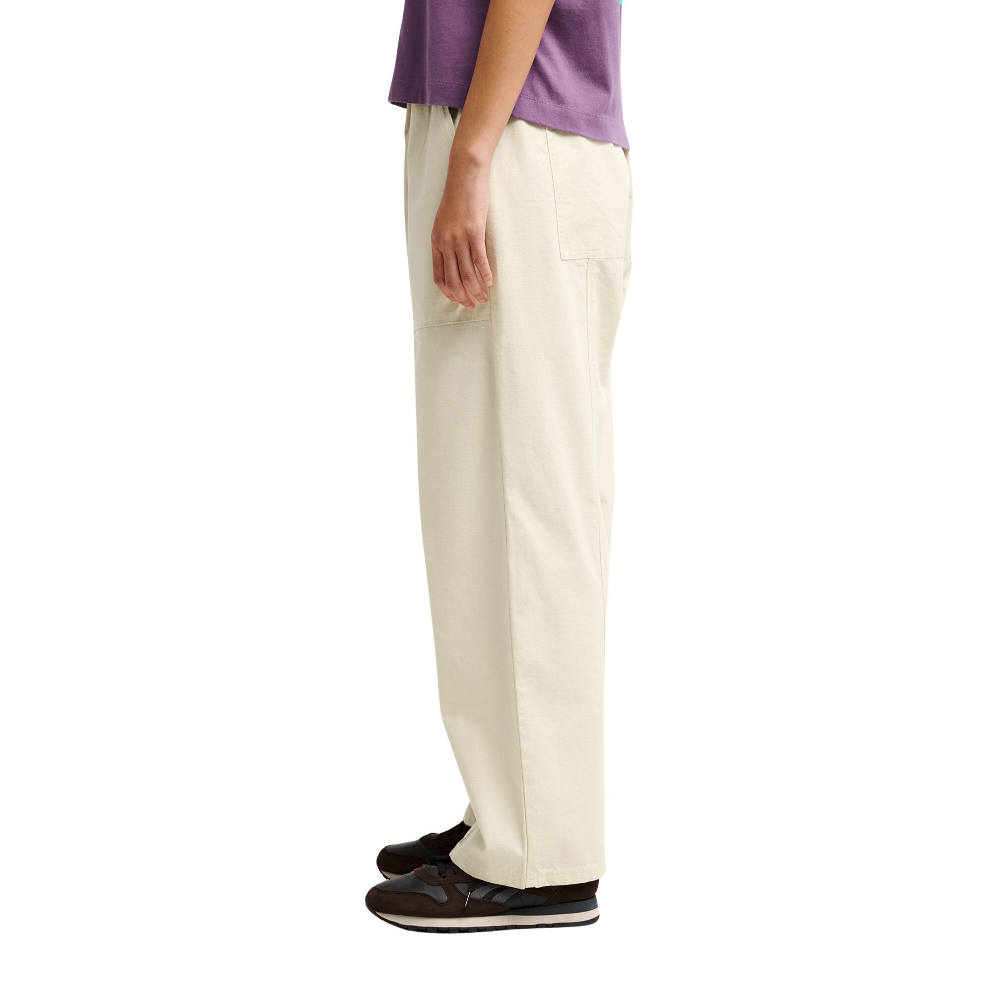 Pantalón de mujer Manhattan Quiksilver - Marrón Marrón-3