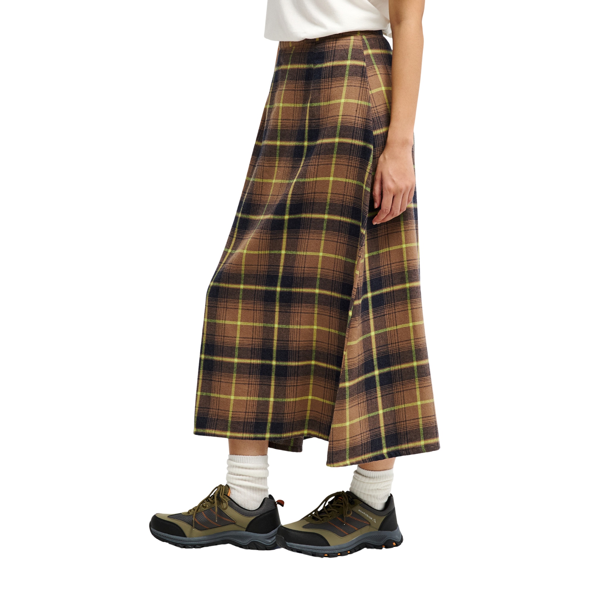 Imagen 3 de Falda larga de mujer Lomond Skirt Quiksilver - Marrón Marrón
