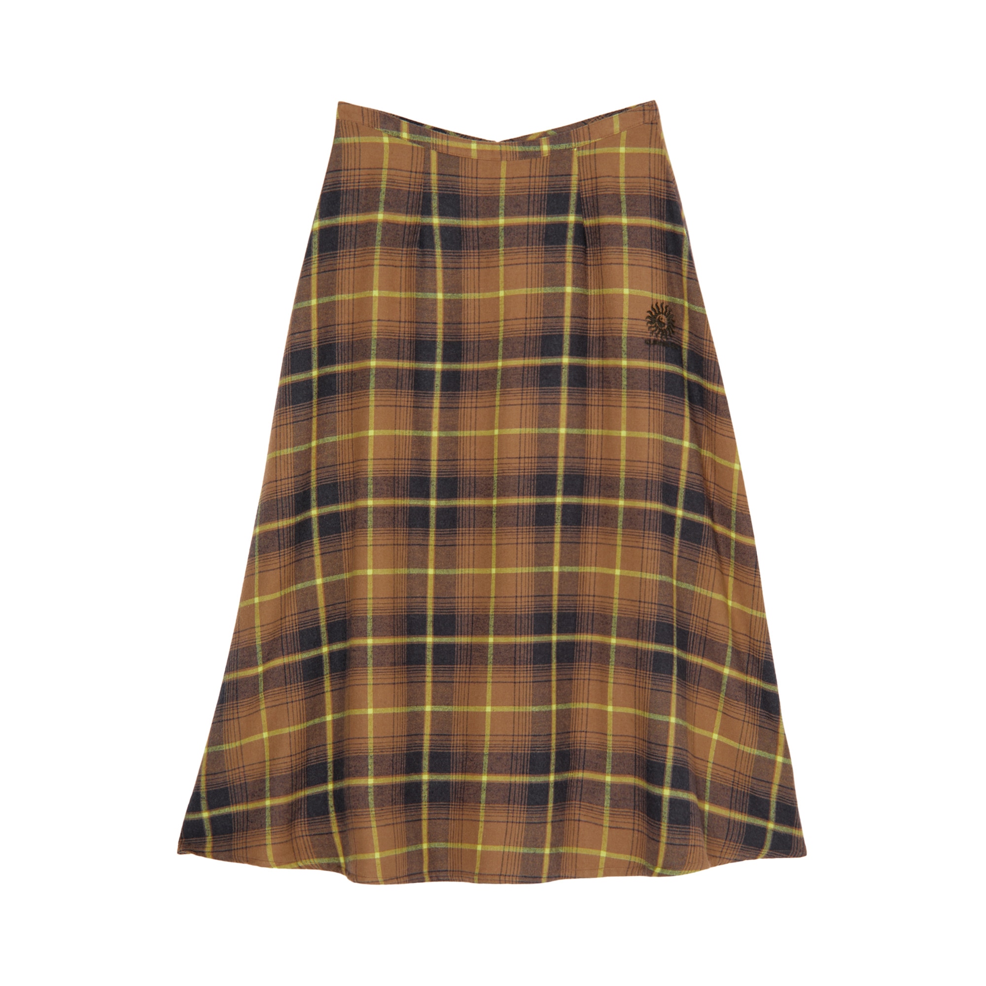 Imagen 6 de Falda larga de mujer Lomond Skirt Quiksilver - Marrón Marrón