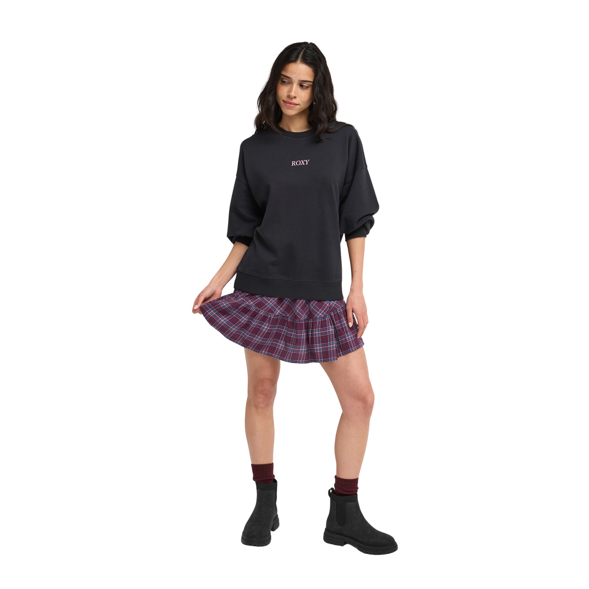 Roxy Minifalda de mujer Remix Rebel Negro